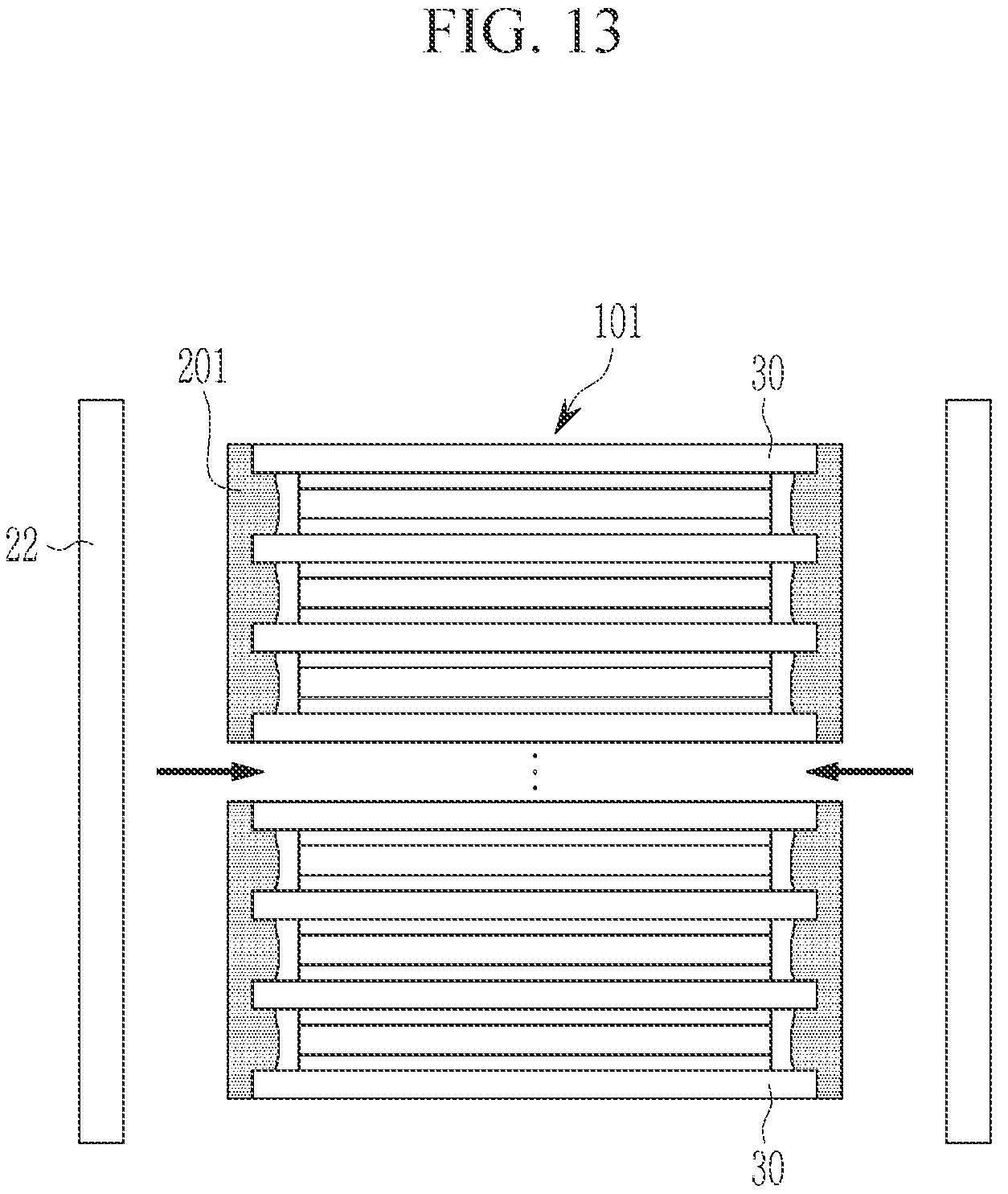 Patent US11784378 Figure 13 – Electrode assembly and method of manufacturing the same