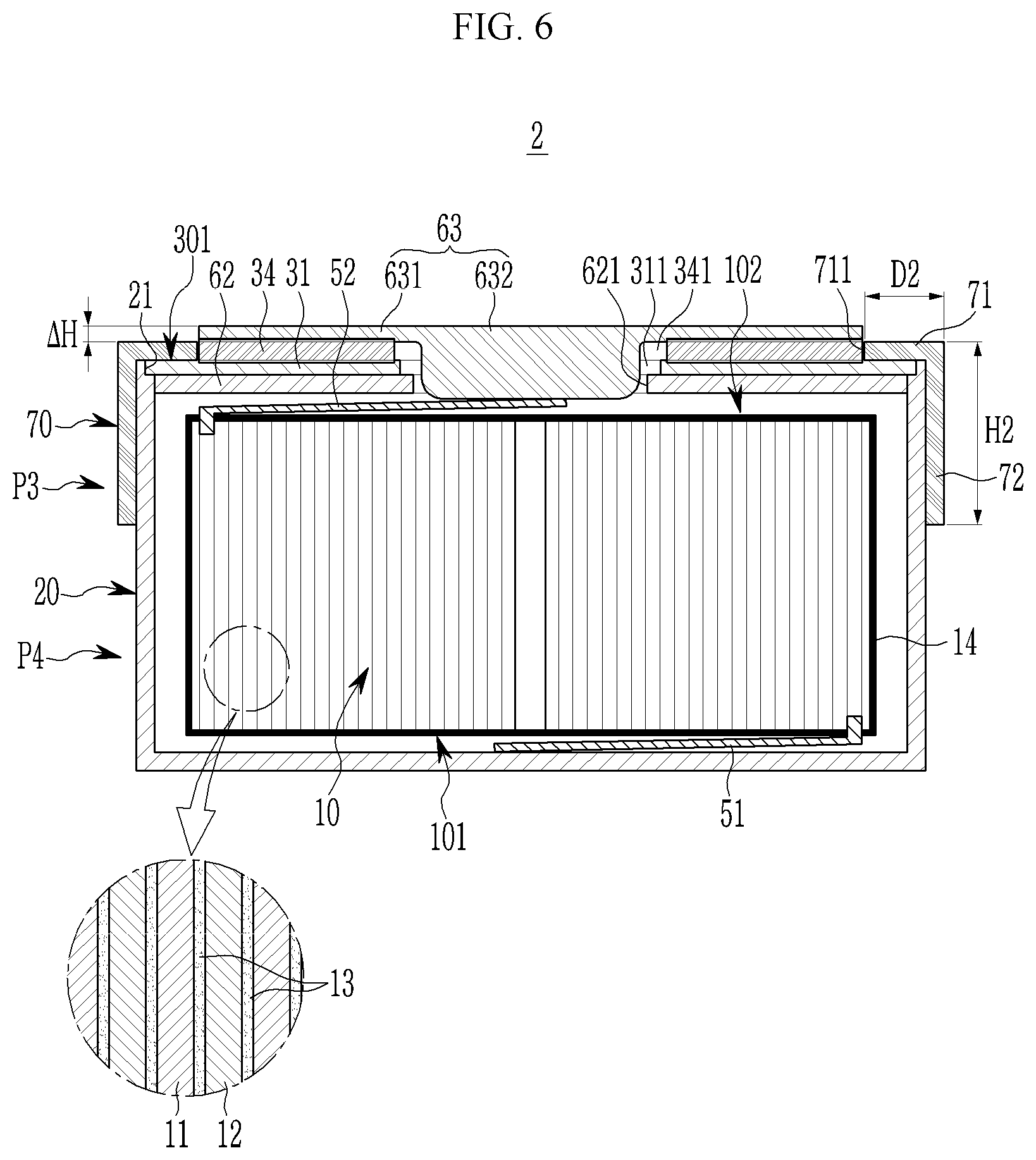 Patent US11784379 Figure 6 – Button cell