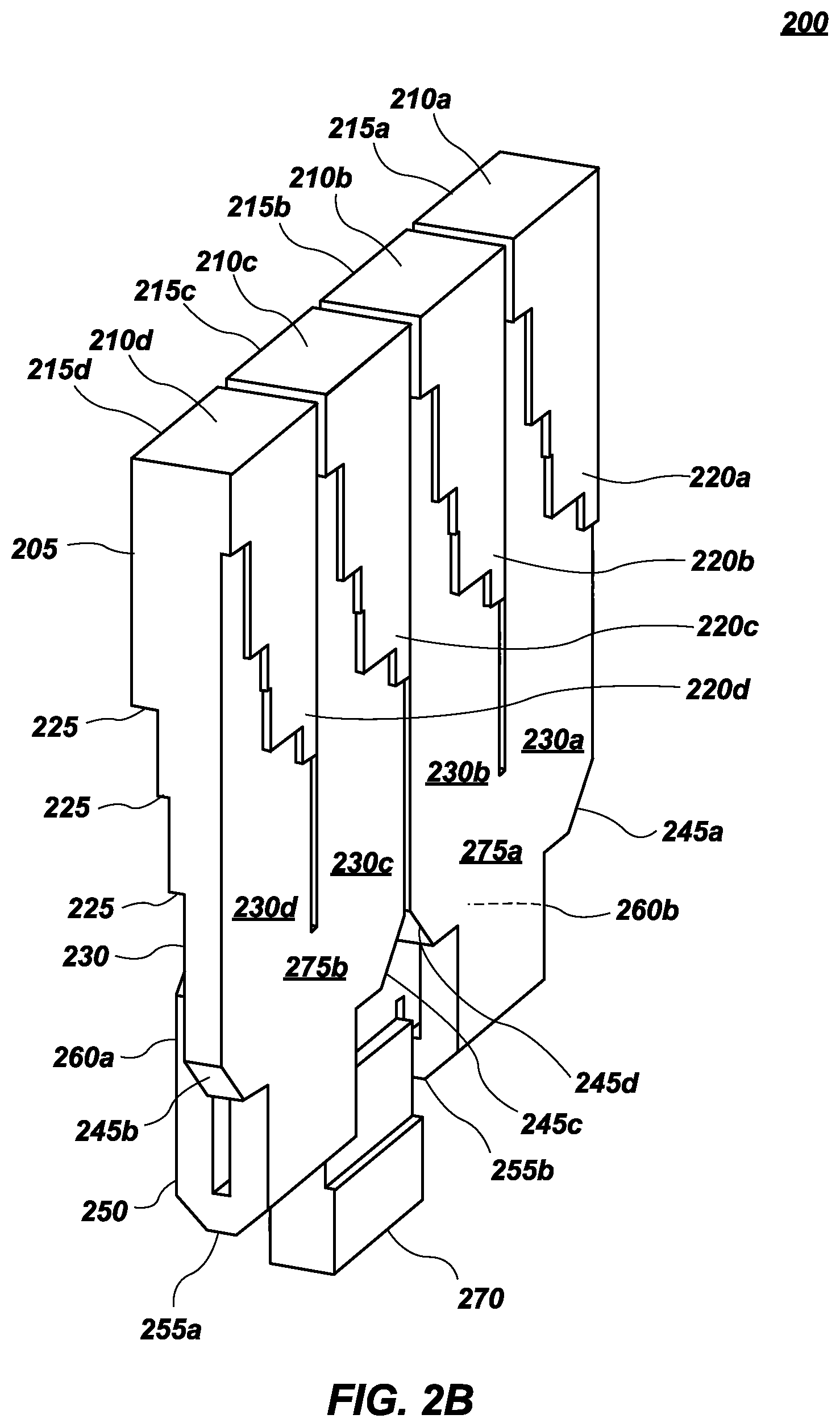 Patent US11784384 Figure 5 – Integrated tracking antenna array combiner network
