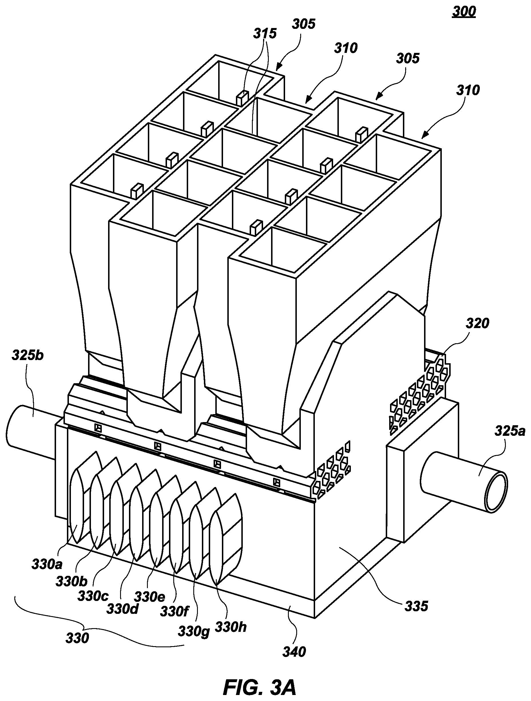 Patent US11784384 Figure 6 – Integrated tracking antenna array combiner network