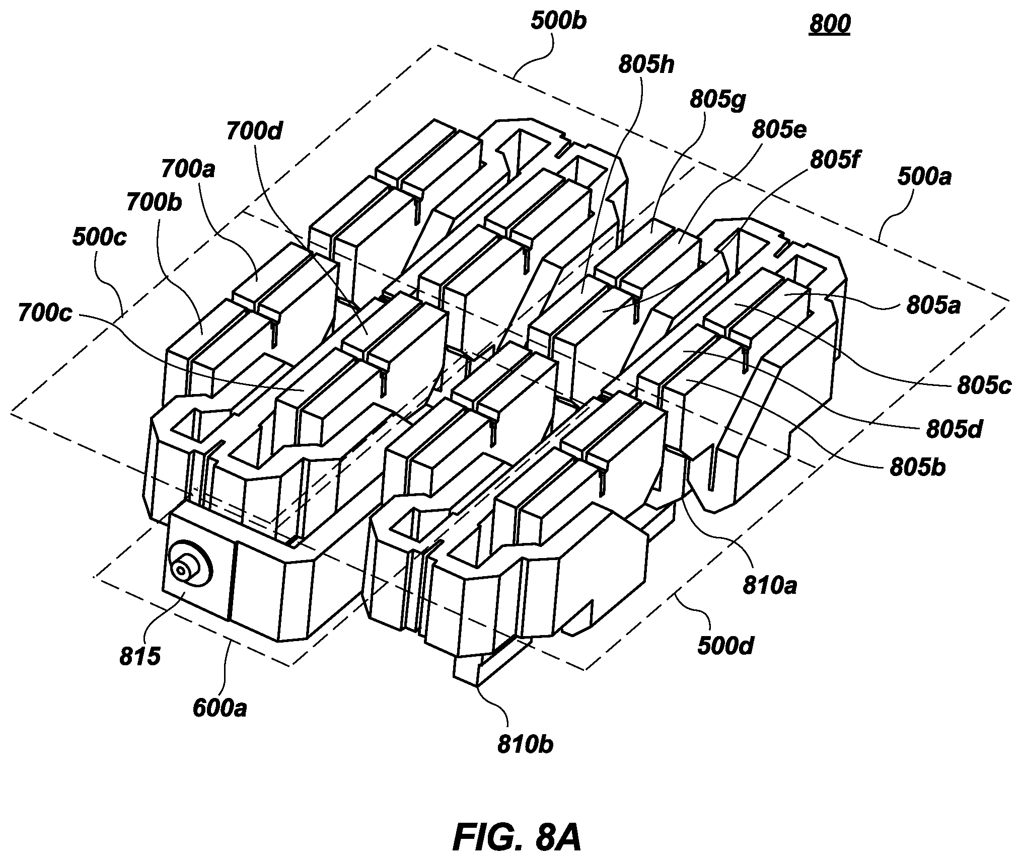 Patent US11784384 Figure 11 – Integrated tracking antenna array combiner network