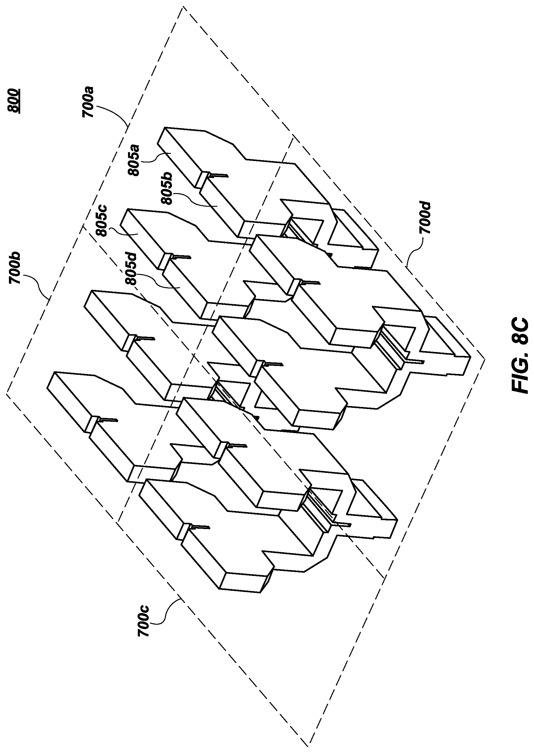 Patent US11784384 Figure 13 – Integrated tracking antenna array combiner network