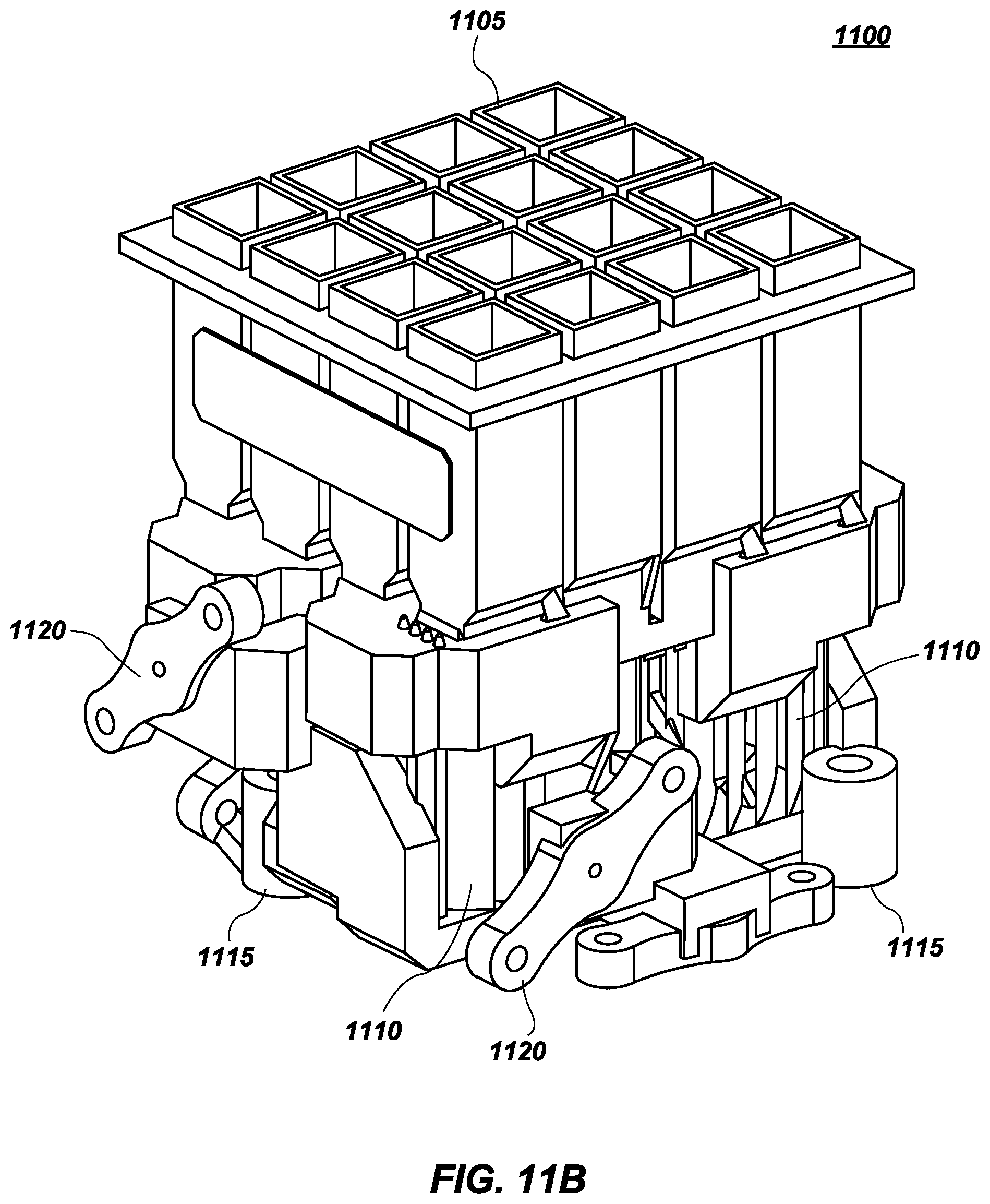 Patent US11784384 Figure 18 – Integrated tracking antenna array combiner network