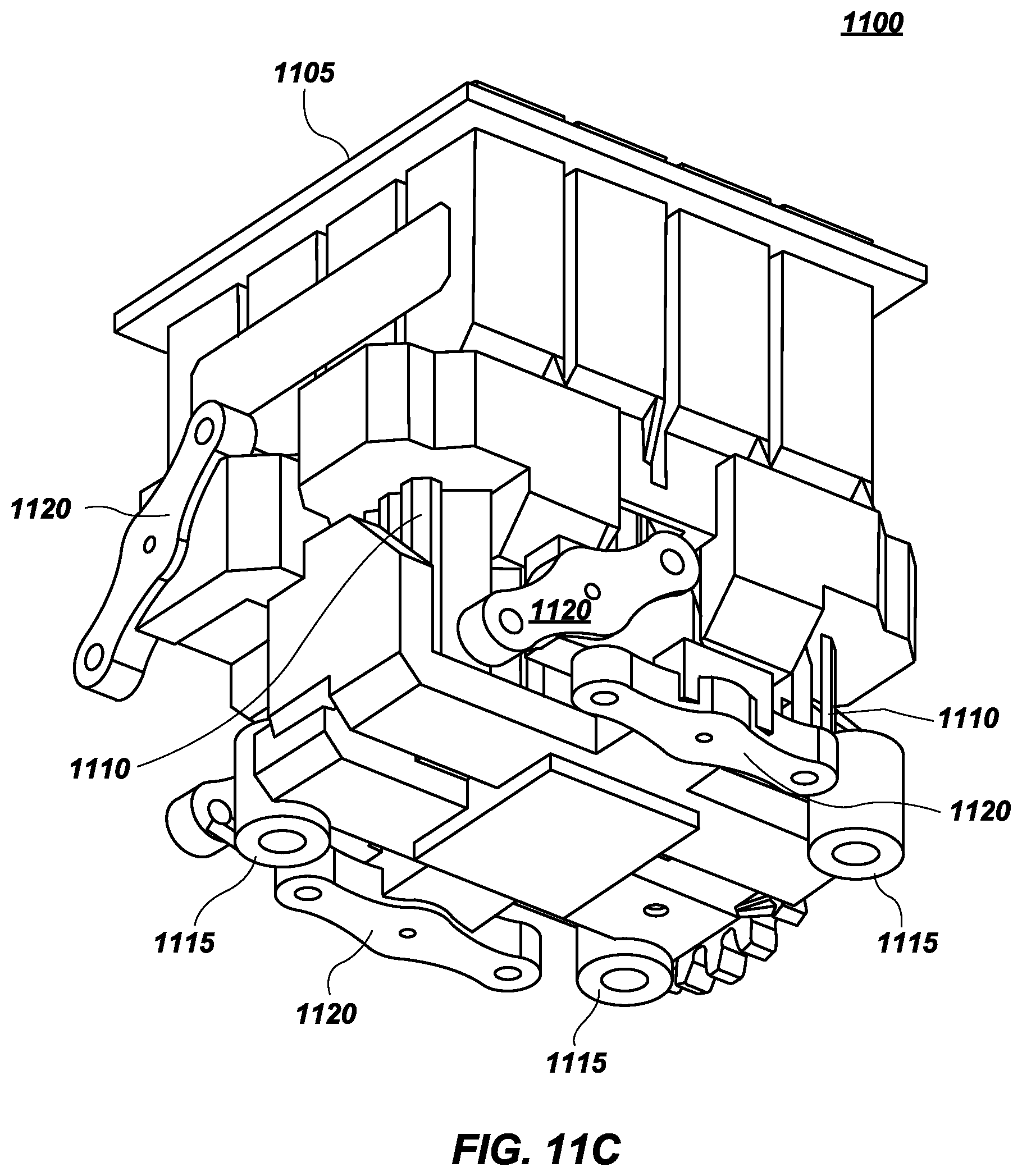 Patent US11784384 Figure 19 – Integrated tracking antenna array combiner network