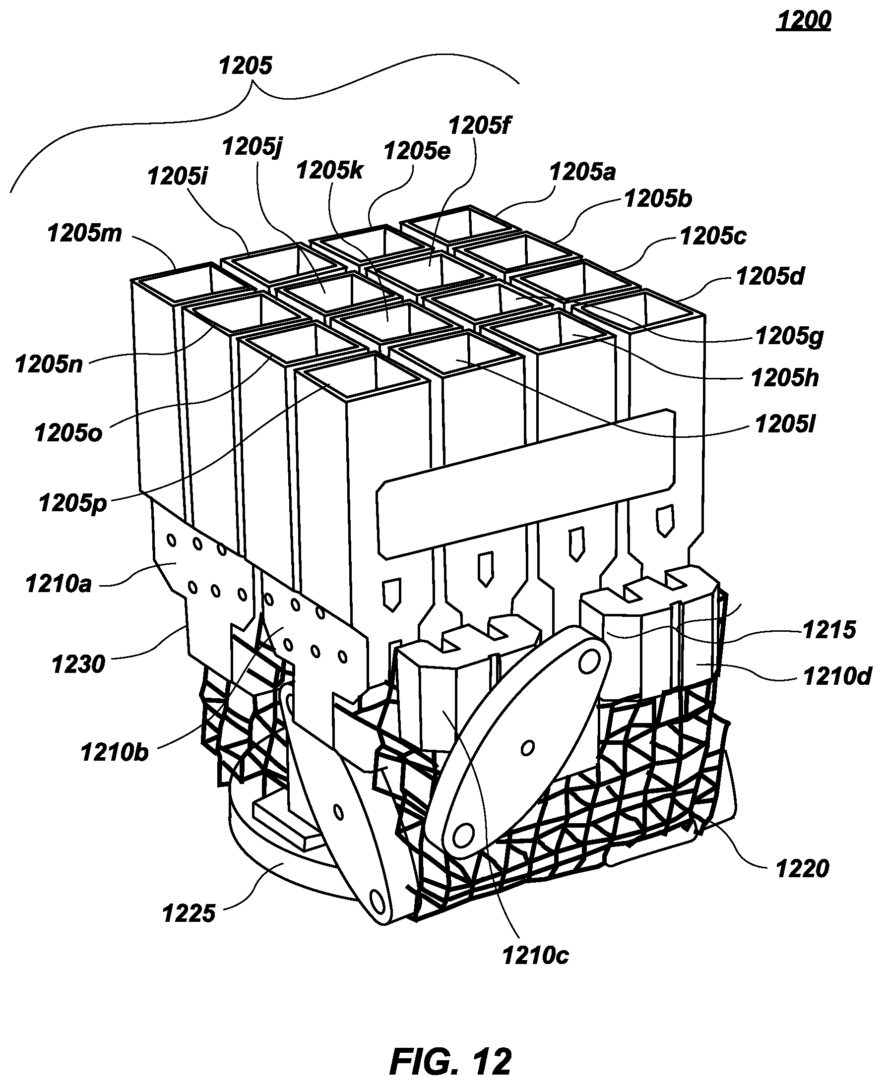 Patent US11784384 Figure 20 – Integrated tracking antenna array combiner network