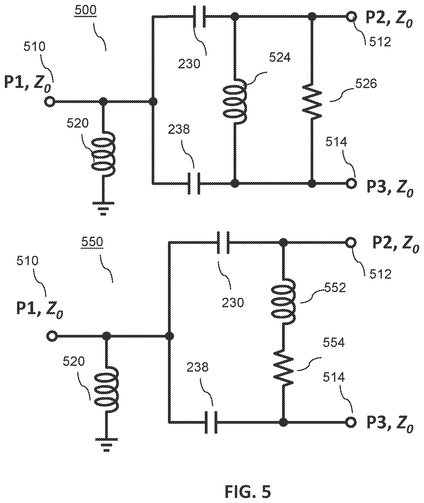 Patent US11784385 Figure 4 – Wilkinson power combiner, communication unit and method therefor