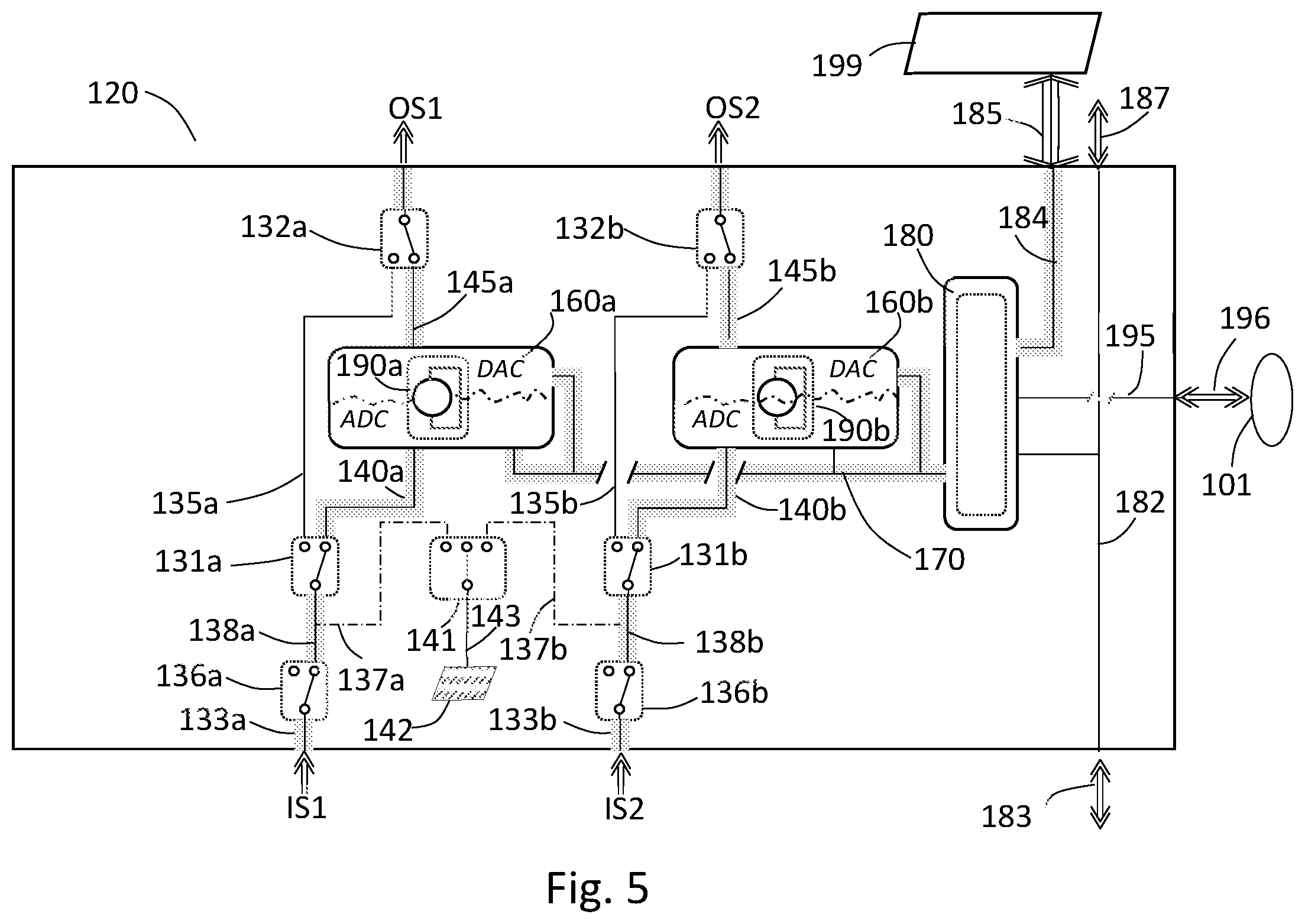 Patent US11784386 Figure 5 – Fault protected signal splitter apparatus