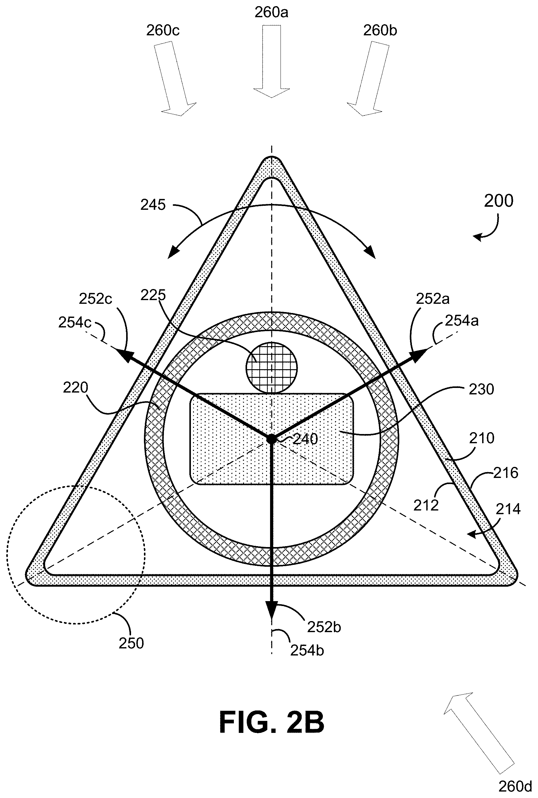 Patent US11784387 Figure 3 – Multi-axis wind deflection radome