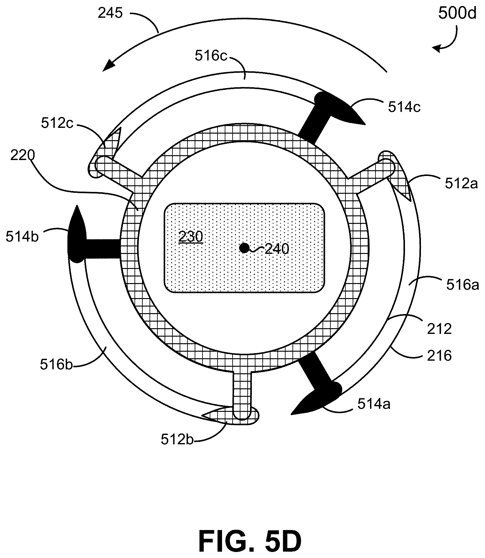 Patent US11784387 Figure 10 – Multi-axis wind deflection radome