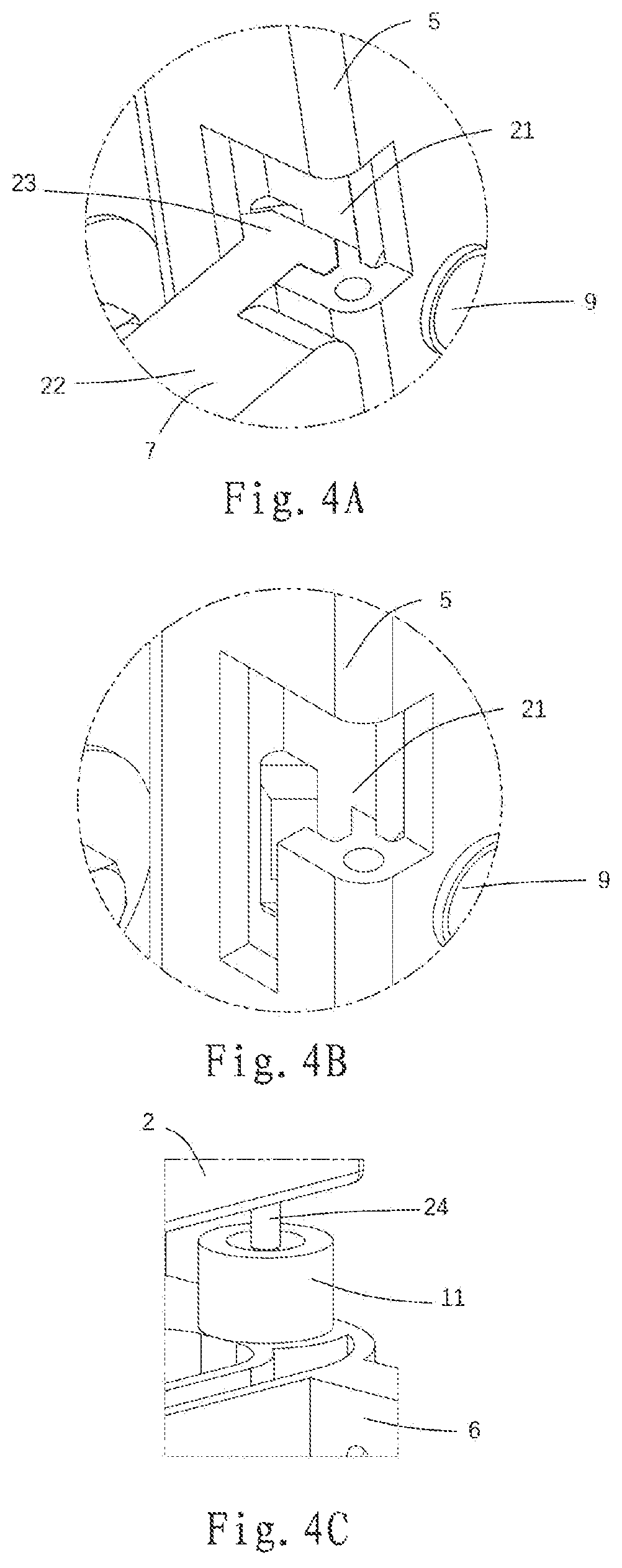 Patent US11784389 Figure 4 – Mounting device and base station antenna system and mounting method