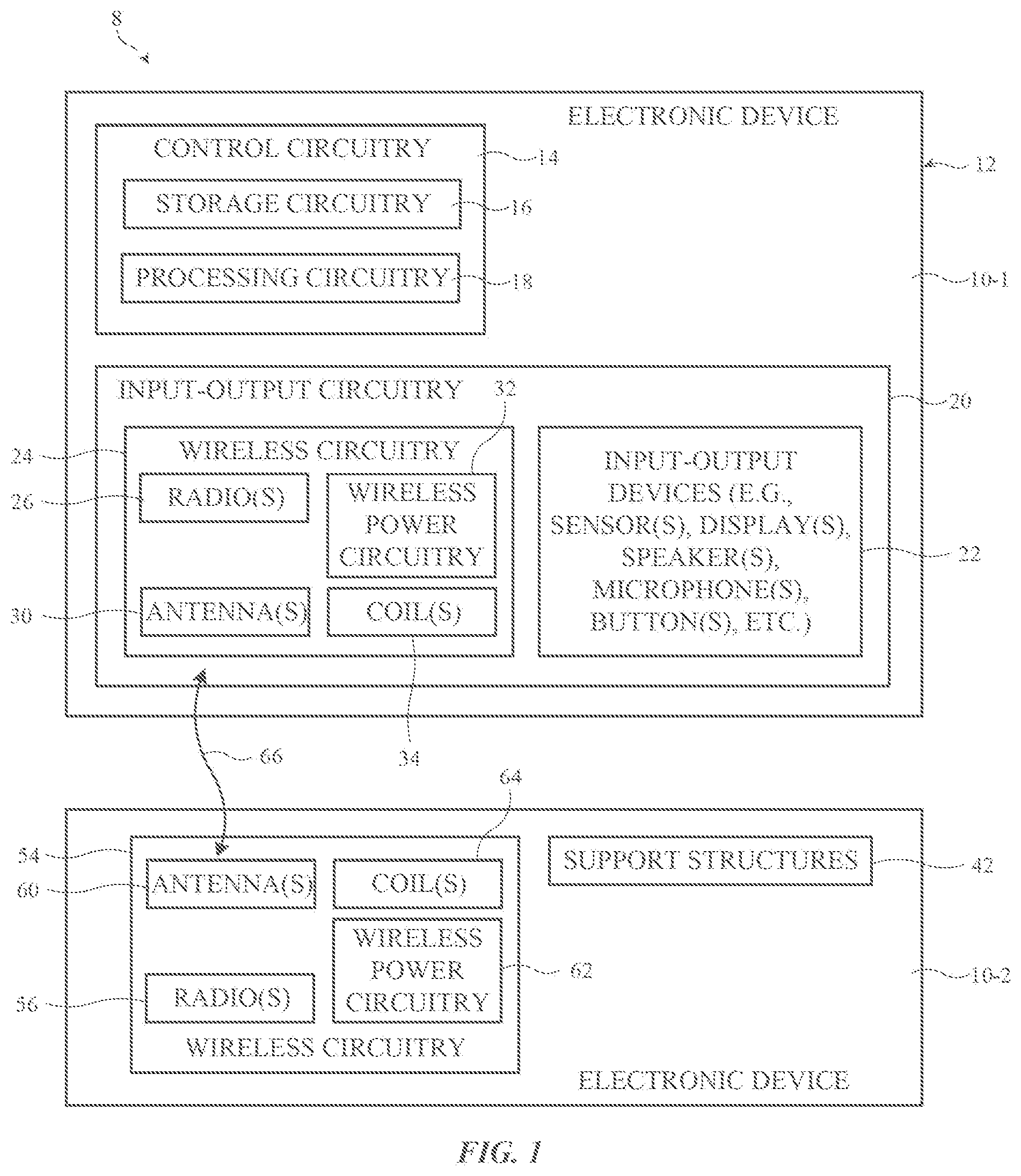 Patent US11784394 Figure 1 – Wireless communication devices
