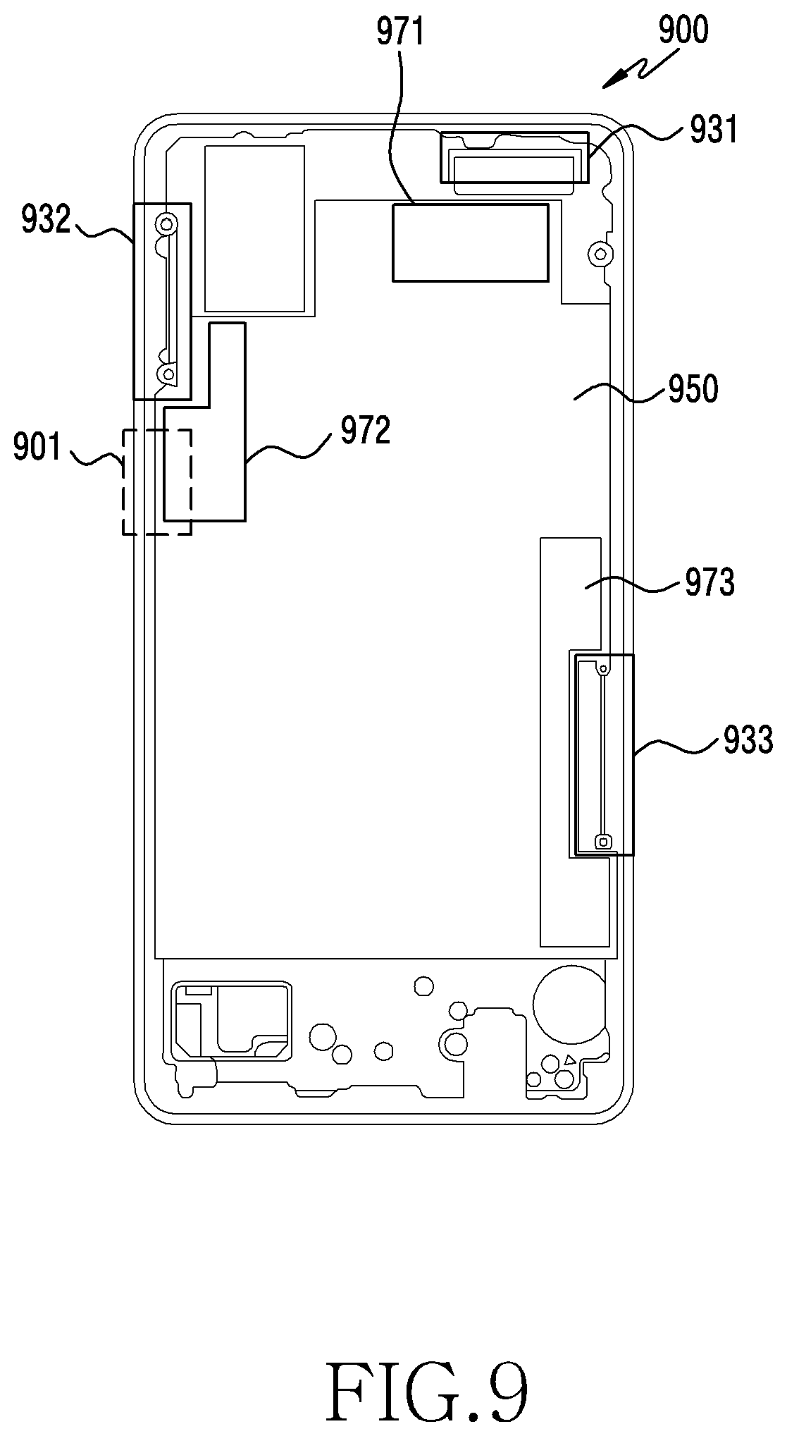 Patent US11784395 Figure 10 – Grip detection method and electronic device supporting same