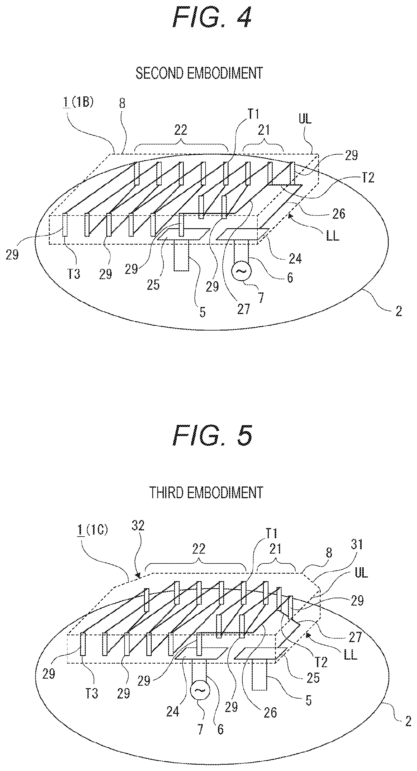Patent US11784398 Figure 4 – Antenna device and earphones
