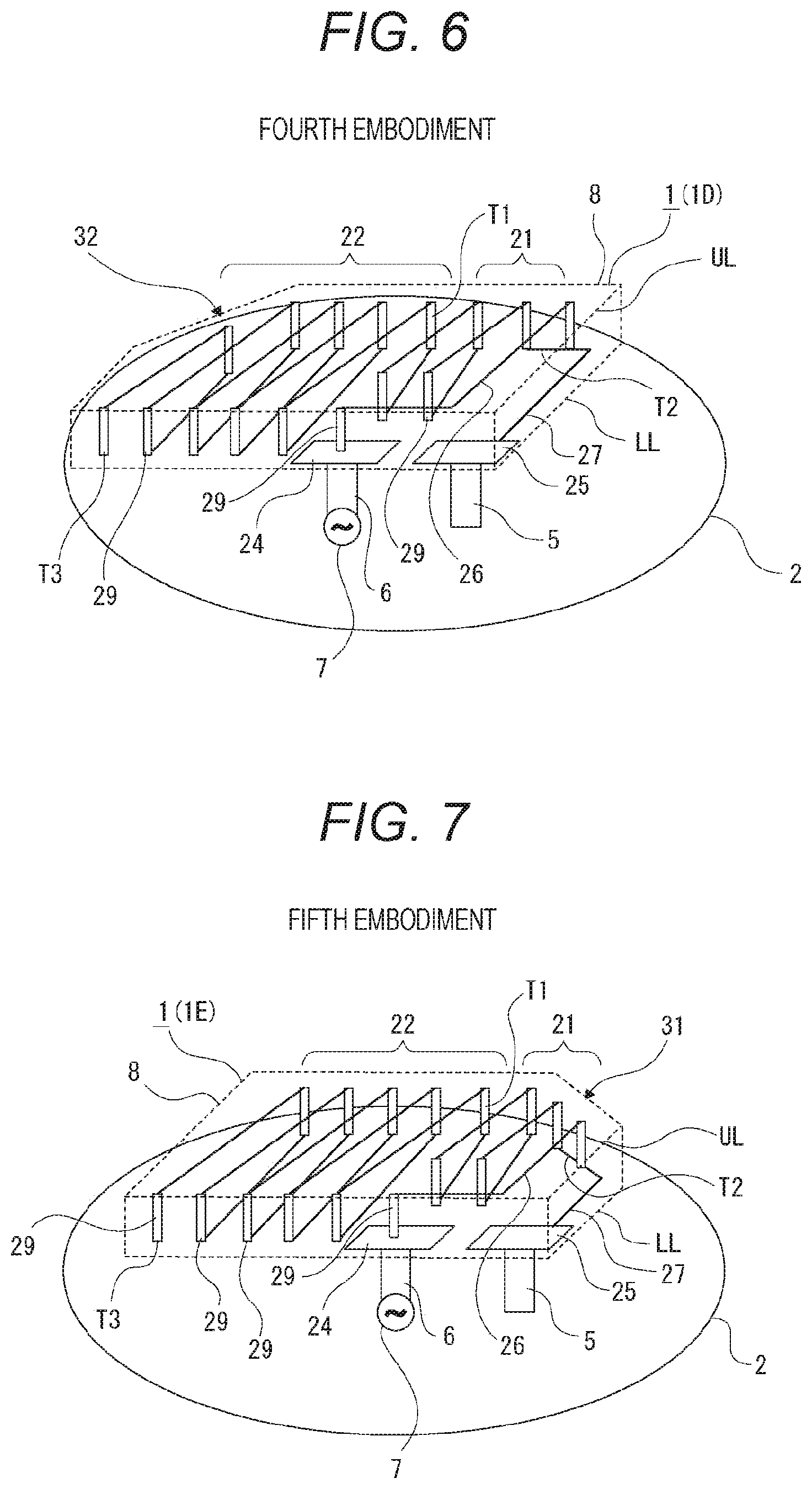 Patent US11784398 Figure 5 – Antenna device and earphones