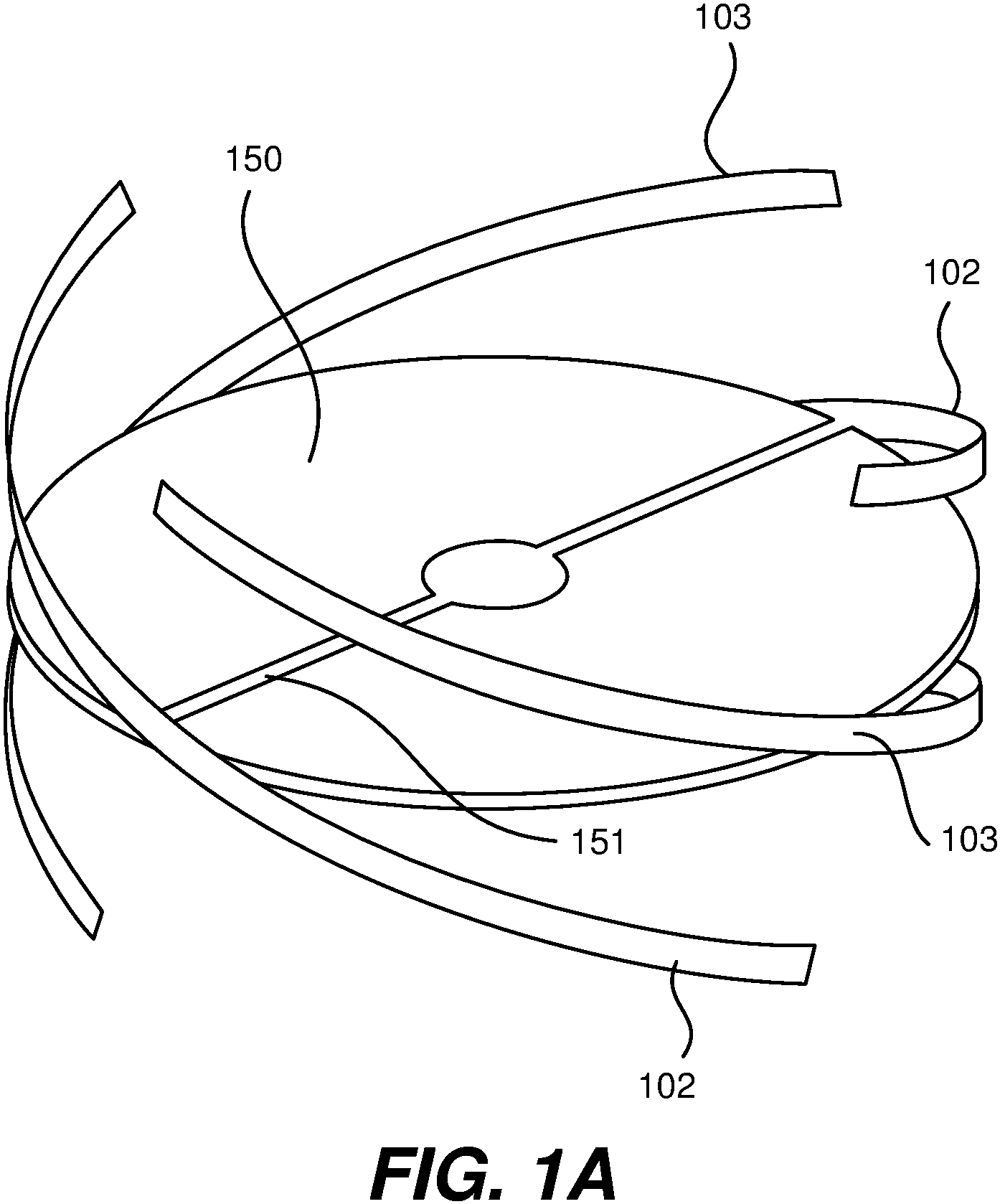Patent US11784401 Figure 1 – Combination driven and parasitic element circularly polarized antenna