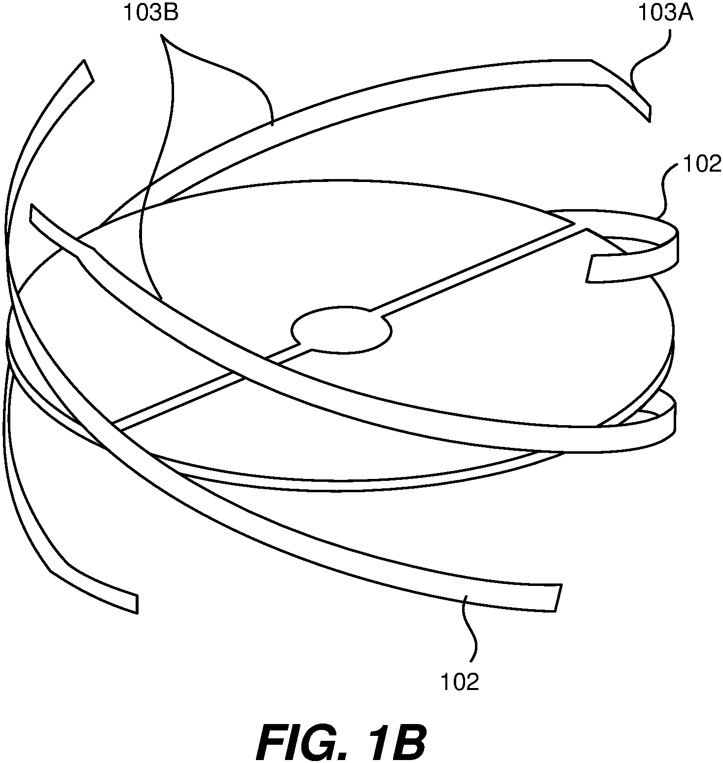 Patent US11784401 Figure 2 – Combination driven and parasitic element circularly polarized antenna