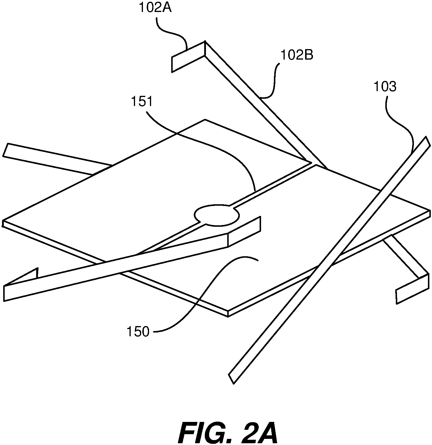 Patent US11784401 Figure 5 – Combination driven and parasitic element circularly polarized antenna
