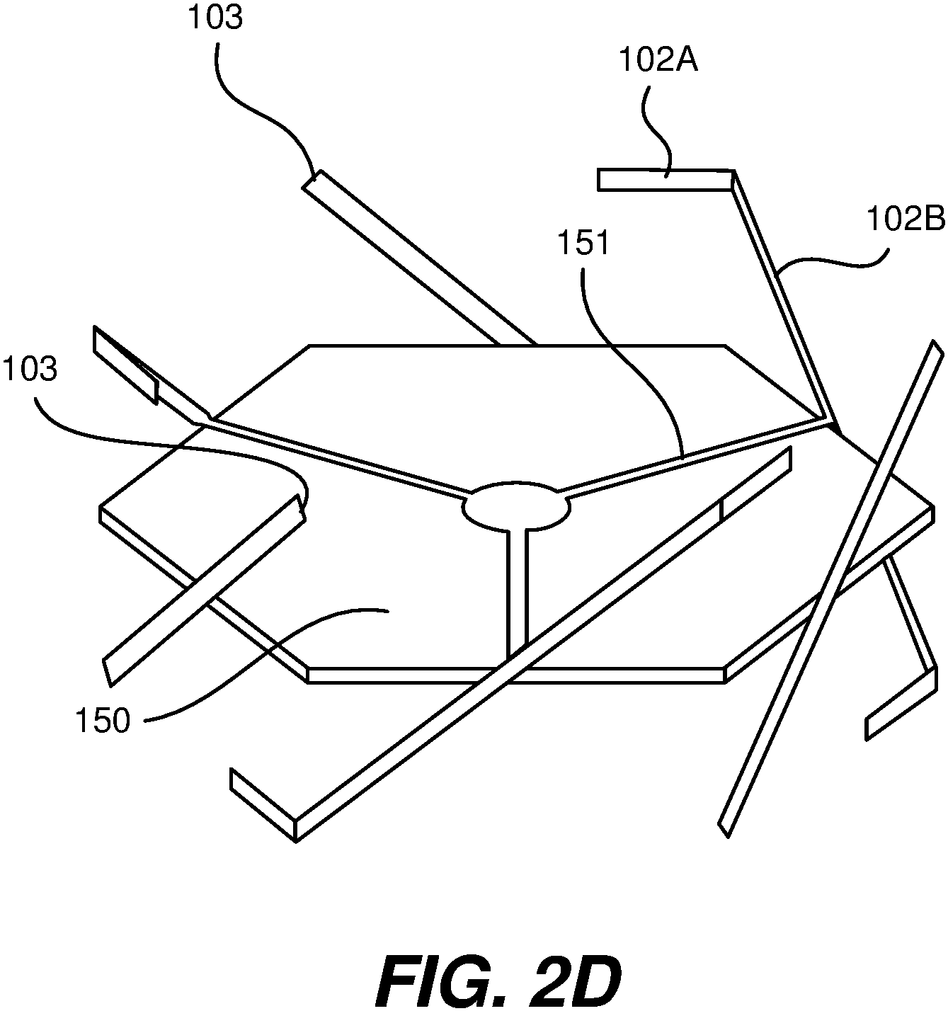 Patent US11784401 Figure 8 – Combination driven and parasitic element circularly polarized antenna