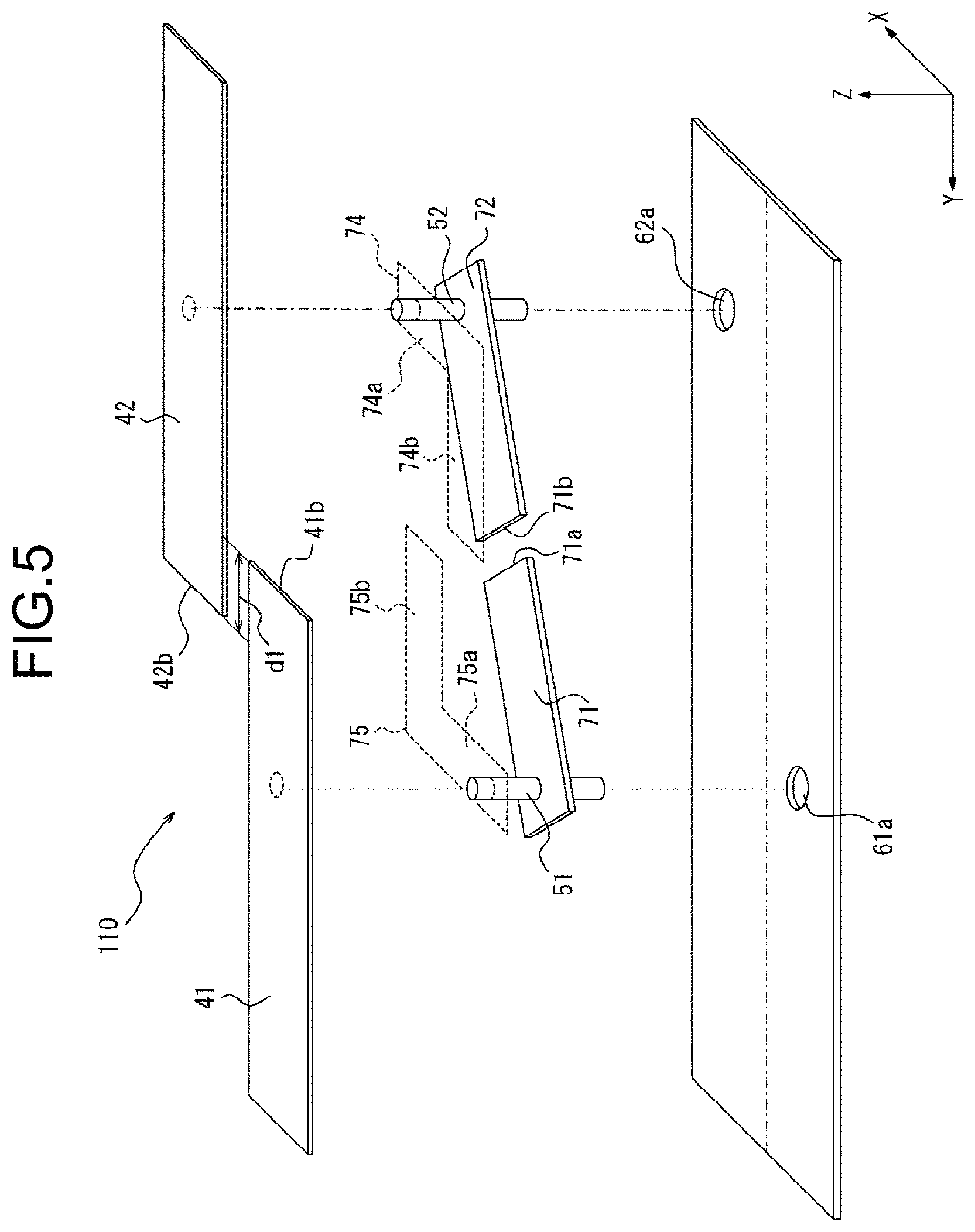 Patent US11784402 Figure 5 – Antenna, wireless communication module, and wireless communication device