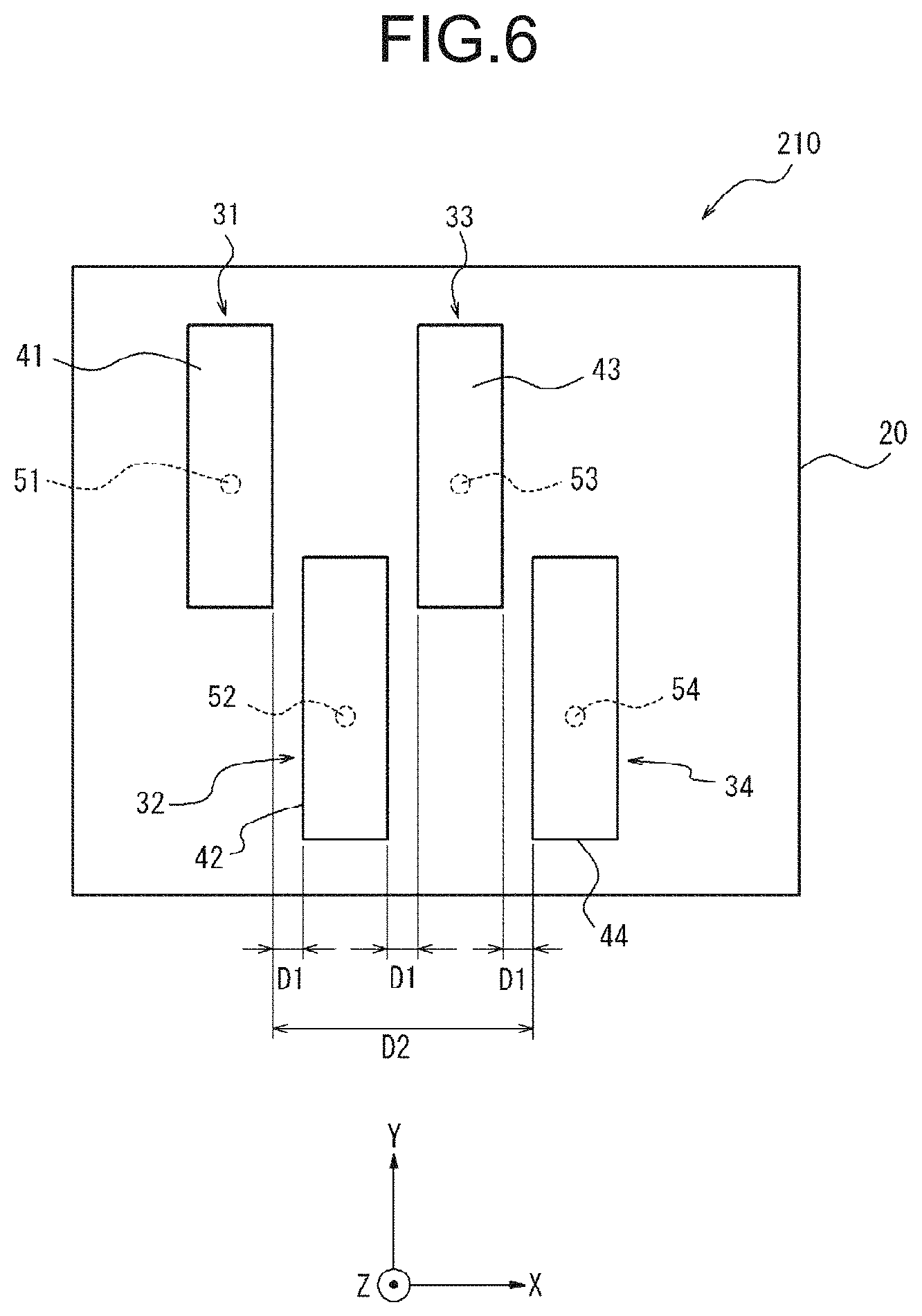 Patent US11784402 Figure 6 – Antenna, wireless communication module, and wireless communication device