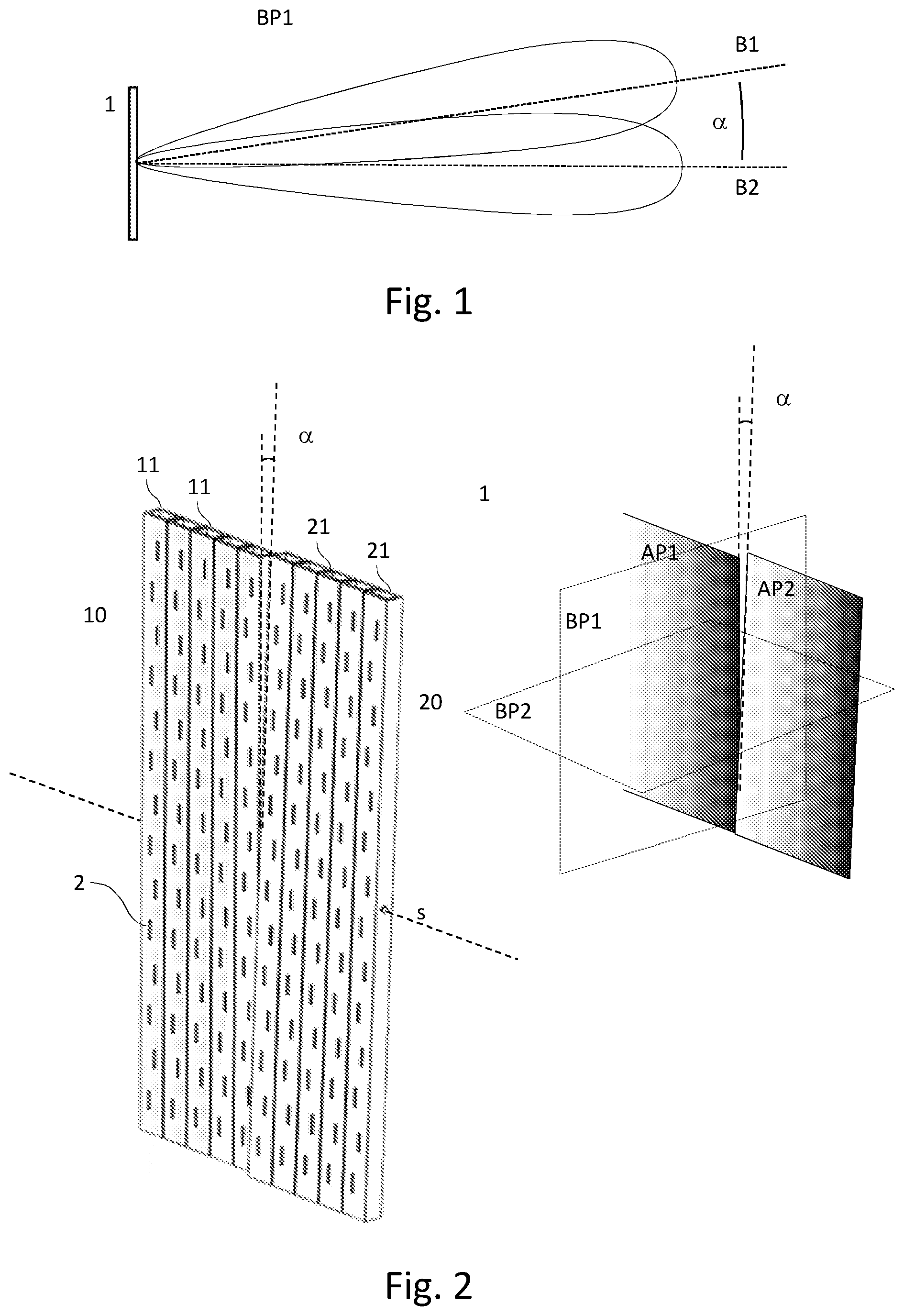 Patent US11784403 — Antenna array and a phased array system with such antenna array — Figure 1