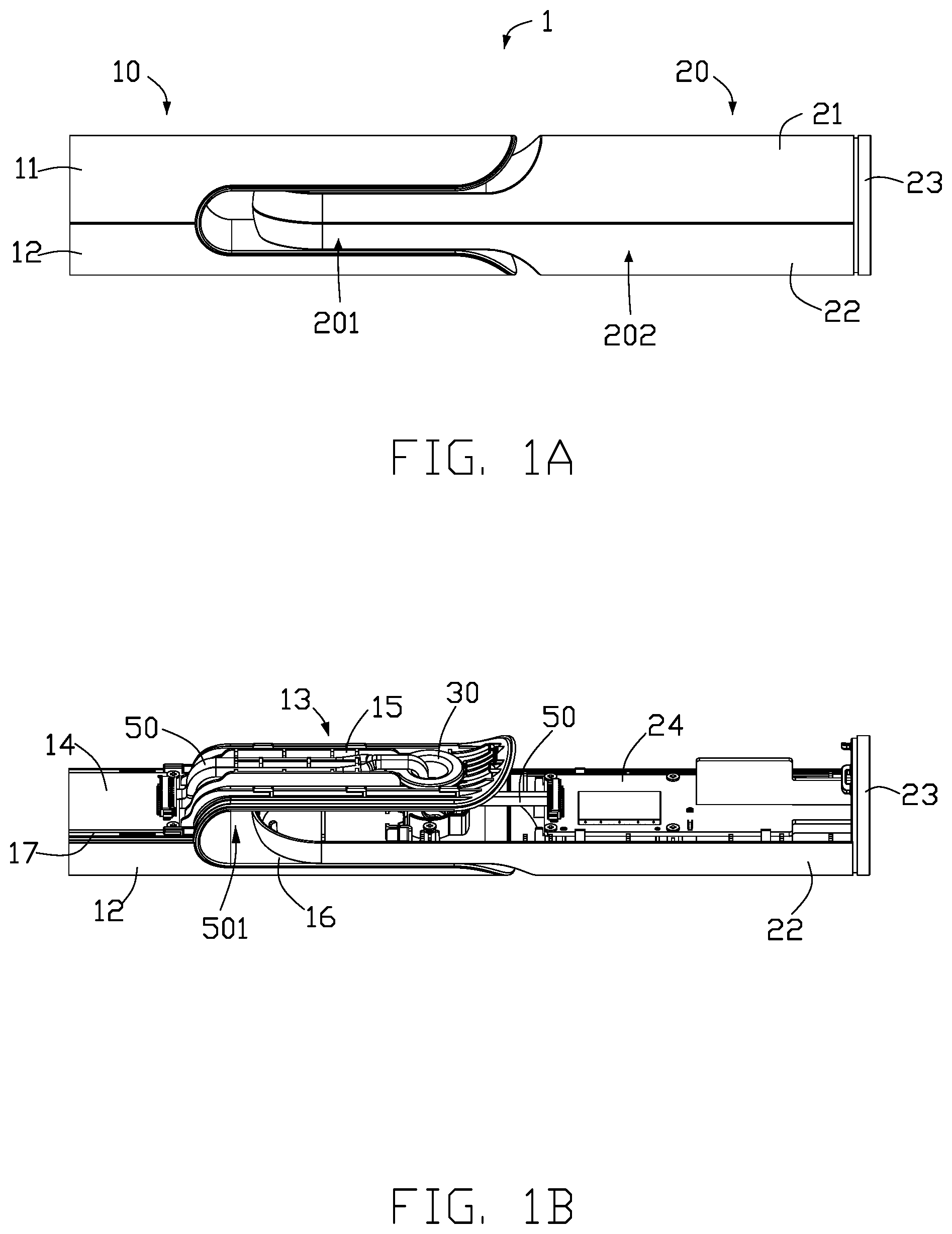 Patent US11784404 Figure 1 – Structure rotating on a shaft enabling wider range of wireless frequencies