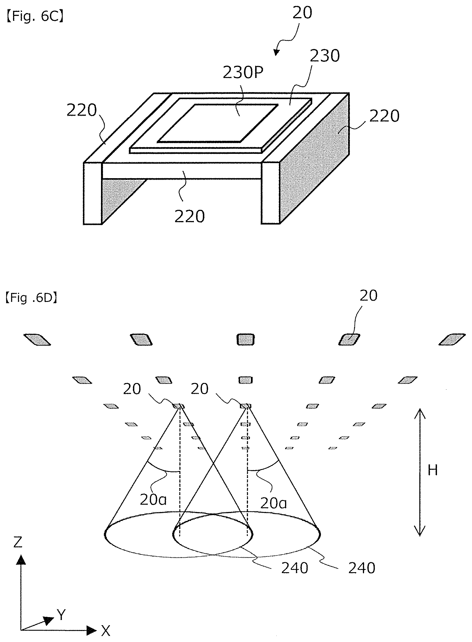 Patent US11784407 Figure 6 – Beacon network, moving-object positioning system, and logistics management system
