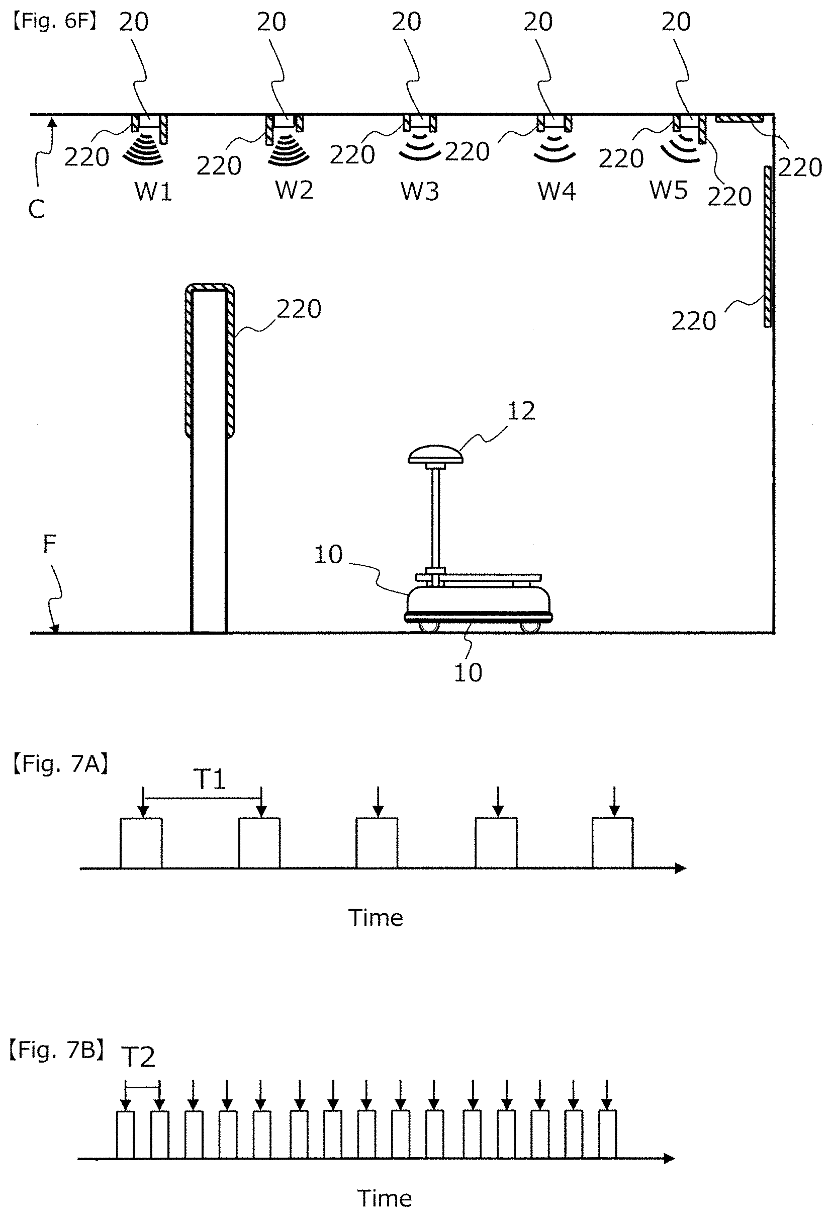 Patent US11784407 Figure 8 – Beacon network, moving-object positioning system, and logistics management system