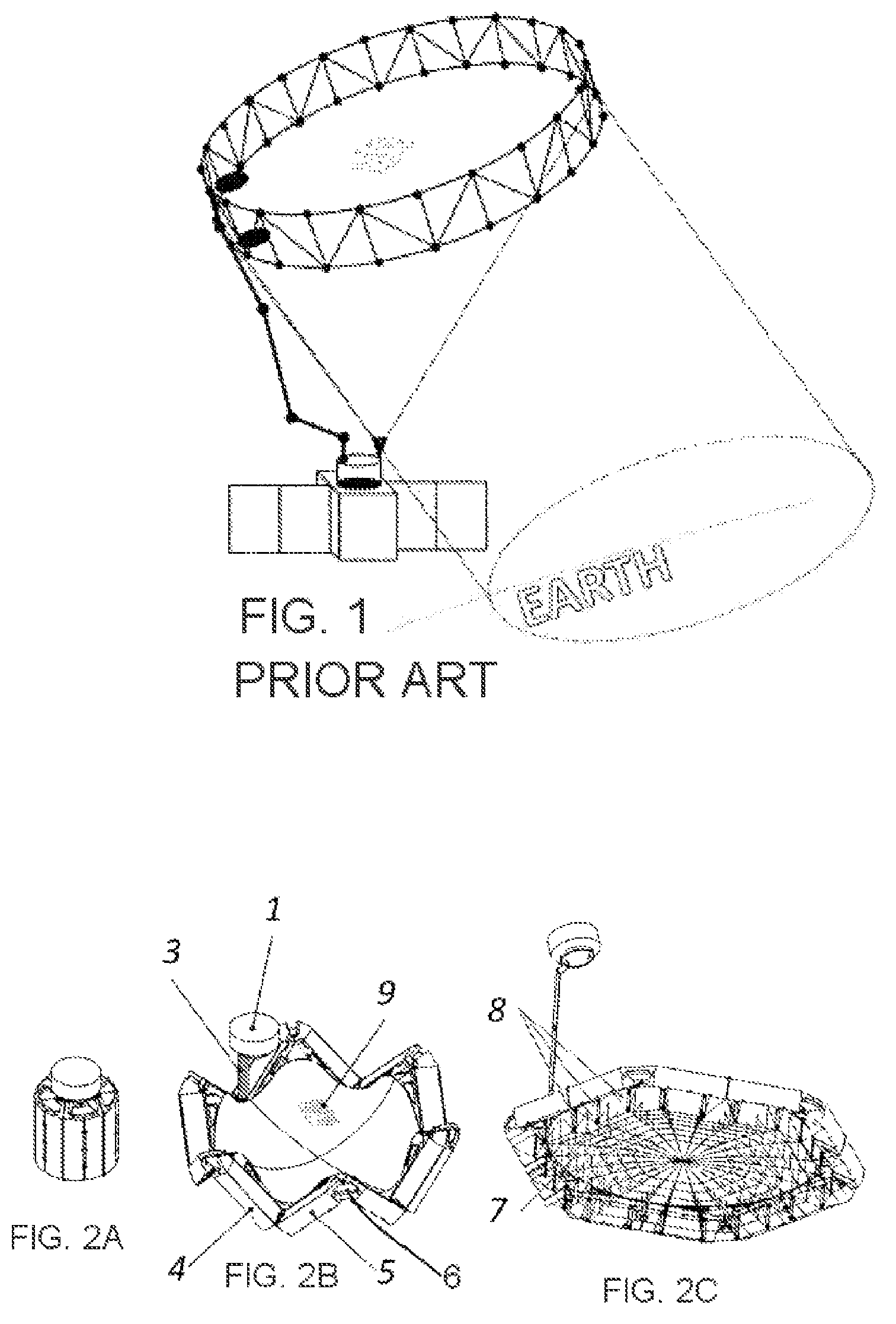 Patent US11784415 — Deployable assembly for antennas — Figure 1