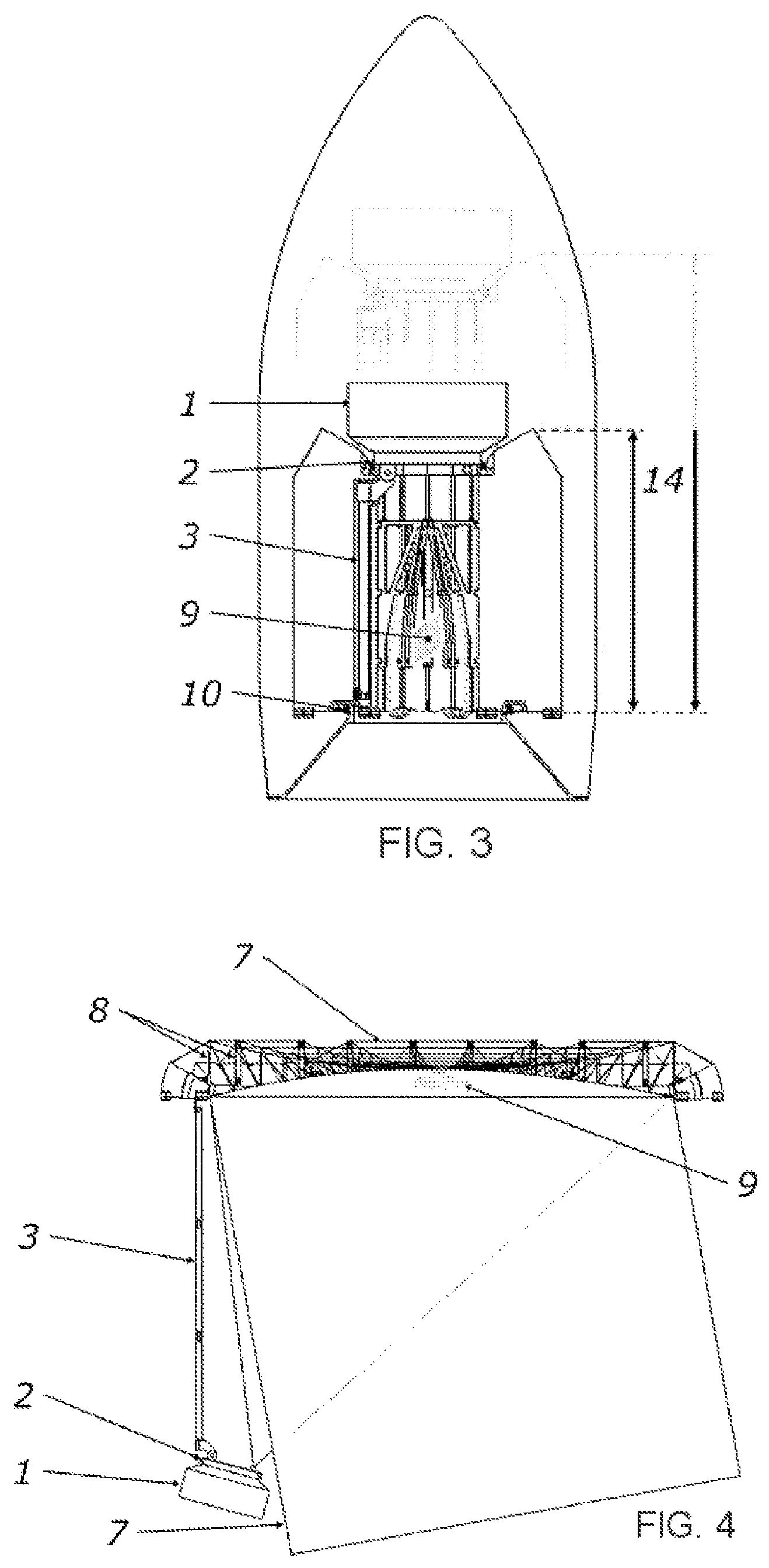Patent US11784415 Figure 2 – Deployable assembly for antennas
