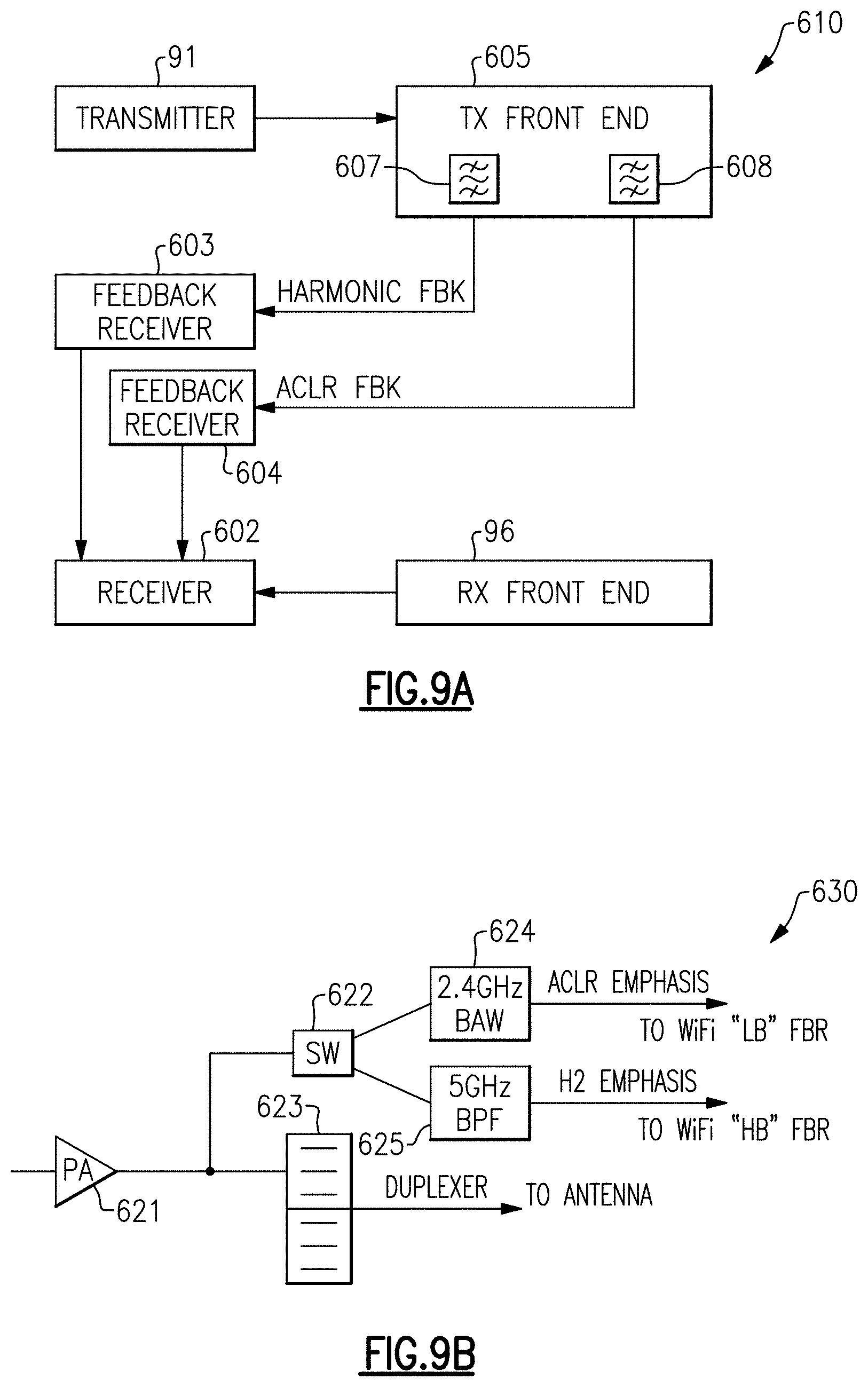 Patent US11784419 Figure 12 – Antenna-plexer for interference cancellation