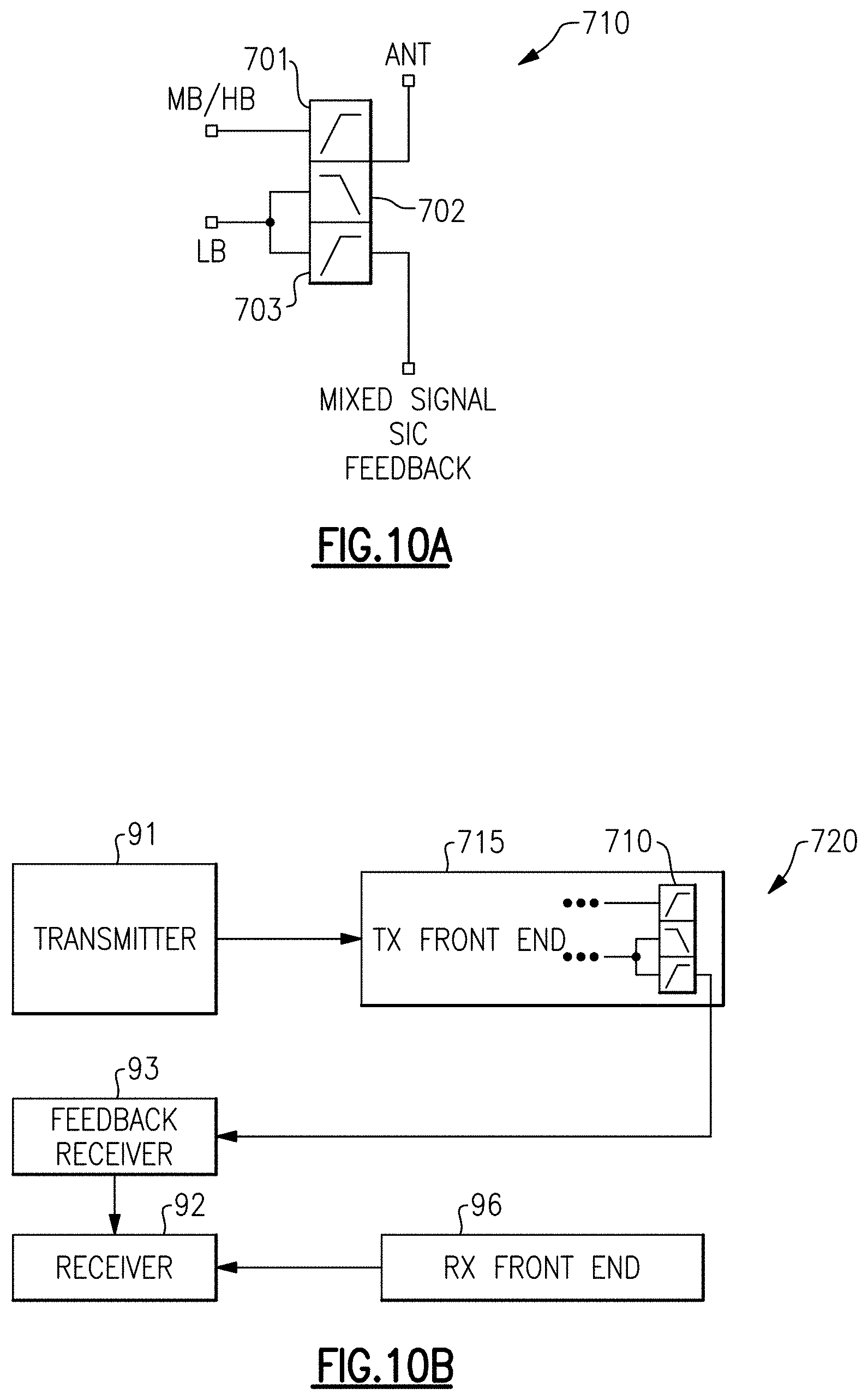 Patent US11784419 Figure 13 – Antenna-plexer for interference cancellation