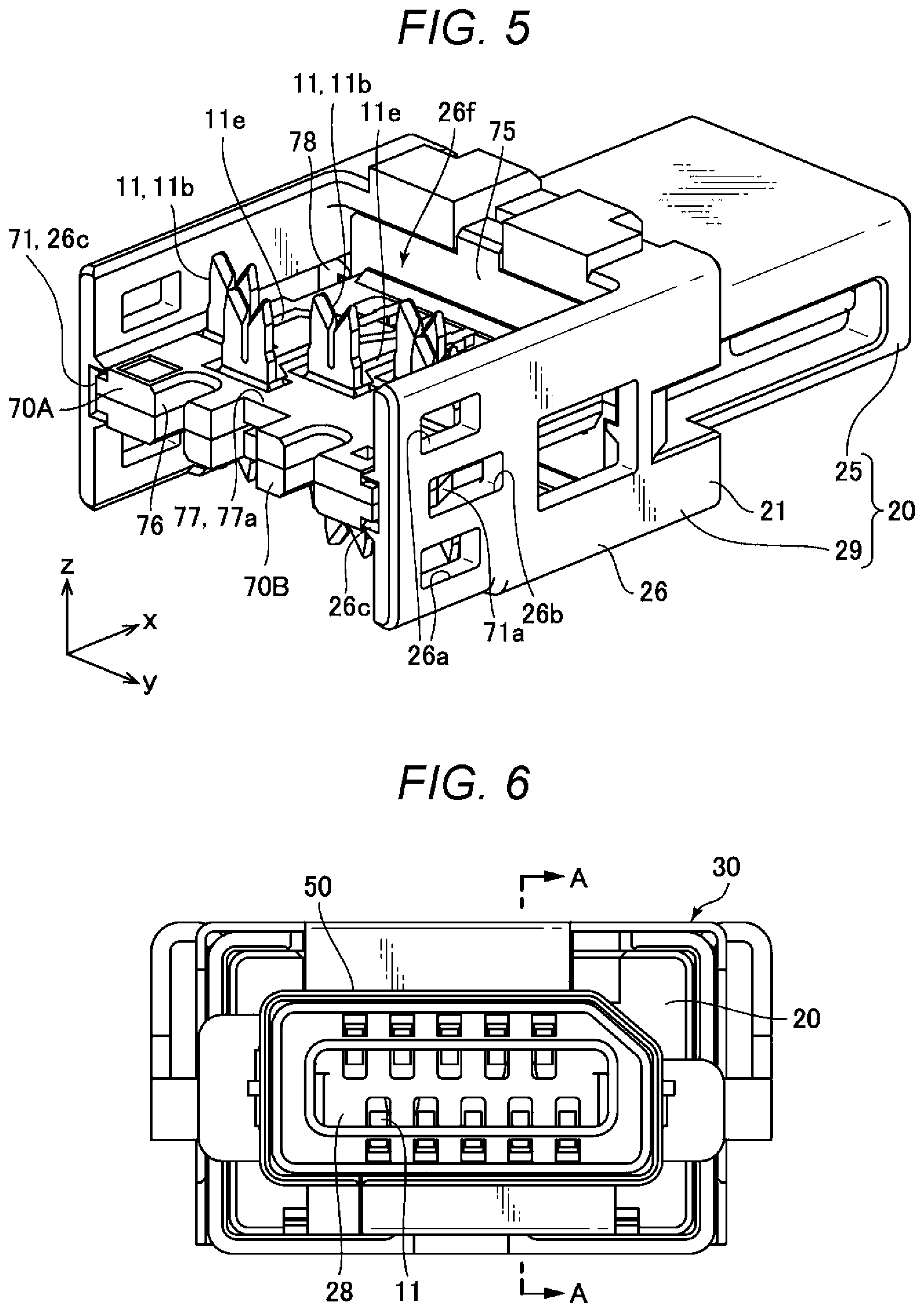 Patent US11784420 Figure 5 – Cable holding member and cable connector device including cable holding member