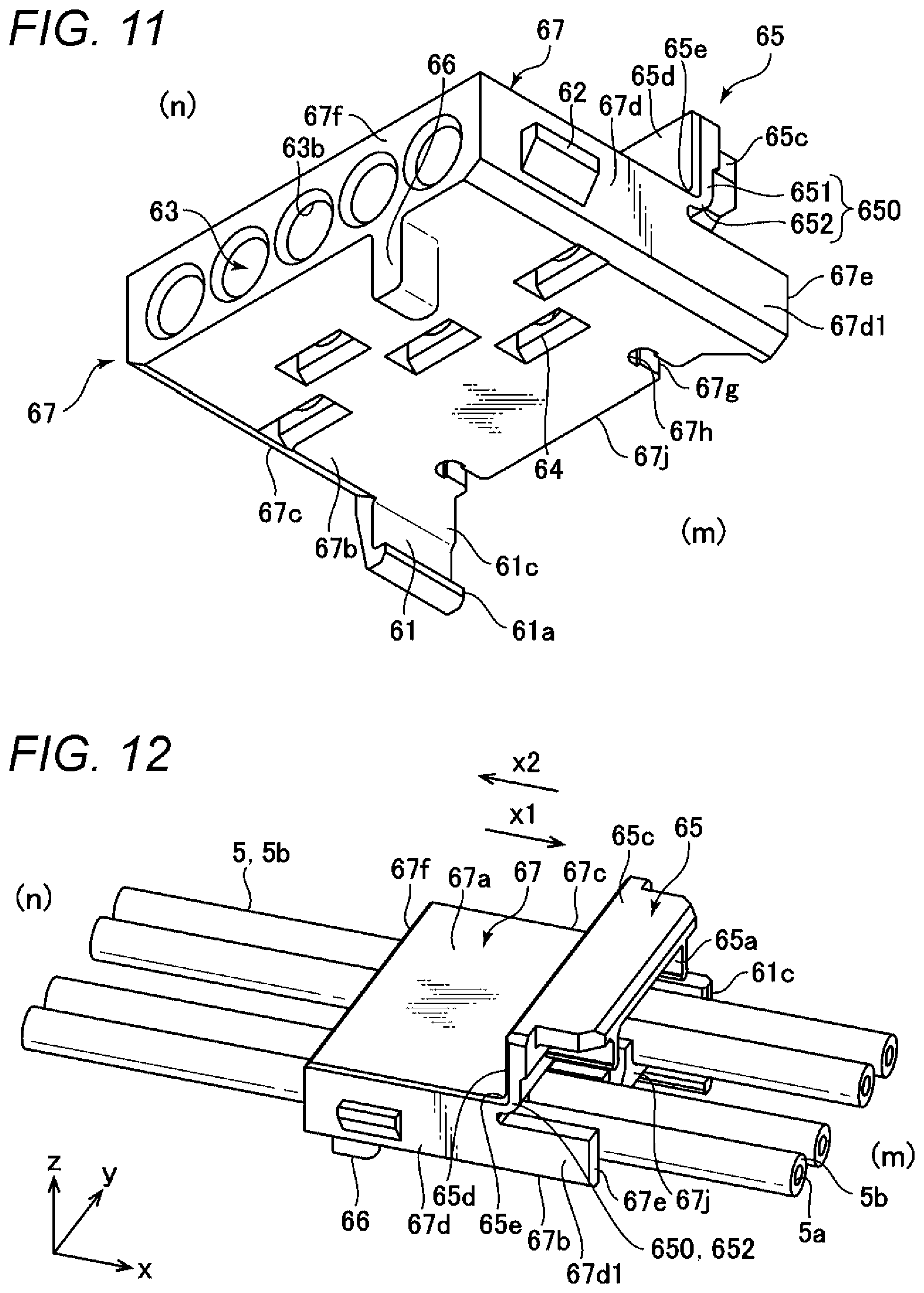 Patent US11784420 Figure 8 – Cable holding member and cable connector device including cable holding member