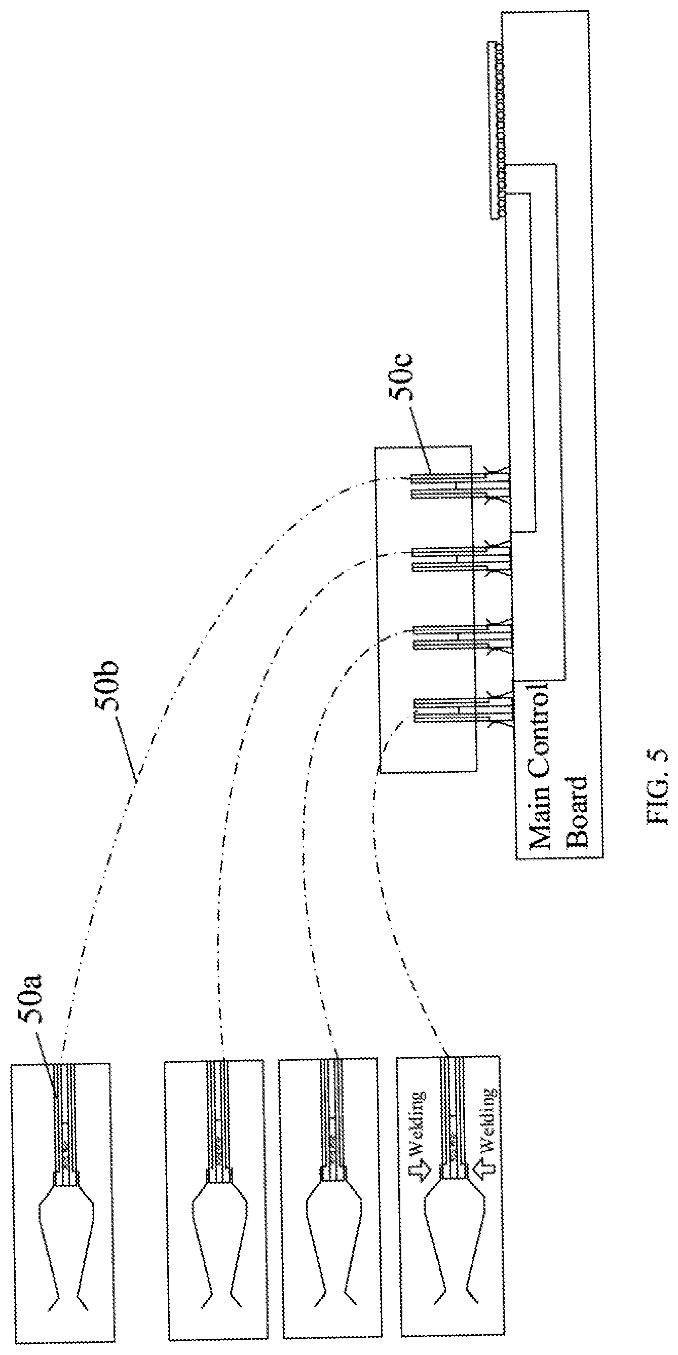 Patent US11784425 Figure 4 – Chip-to-module cable assembly and PCB circuit
