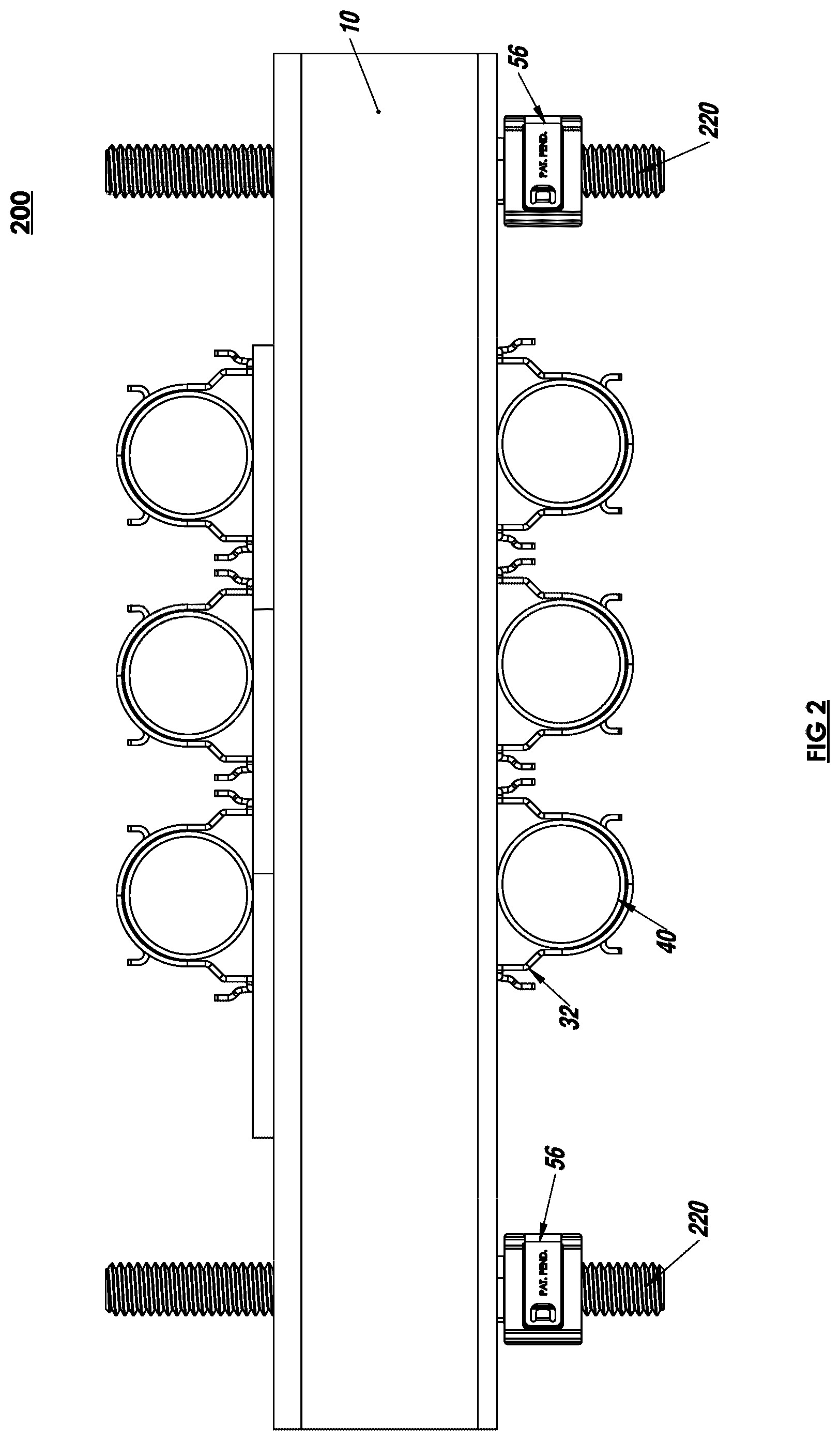 Patent US11784428 Figure 2 – Structural fastener