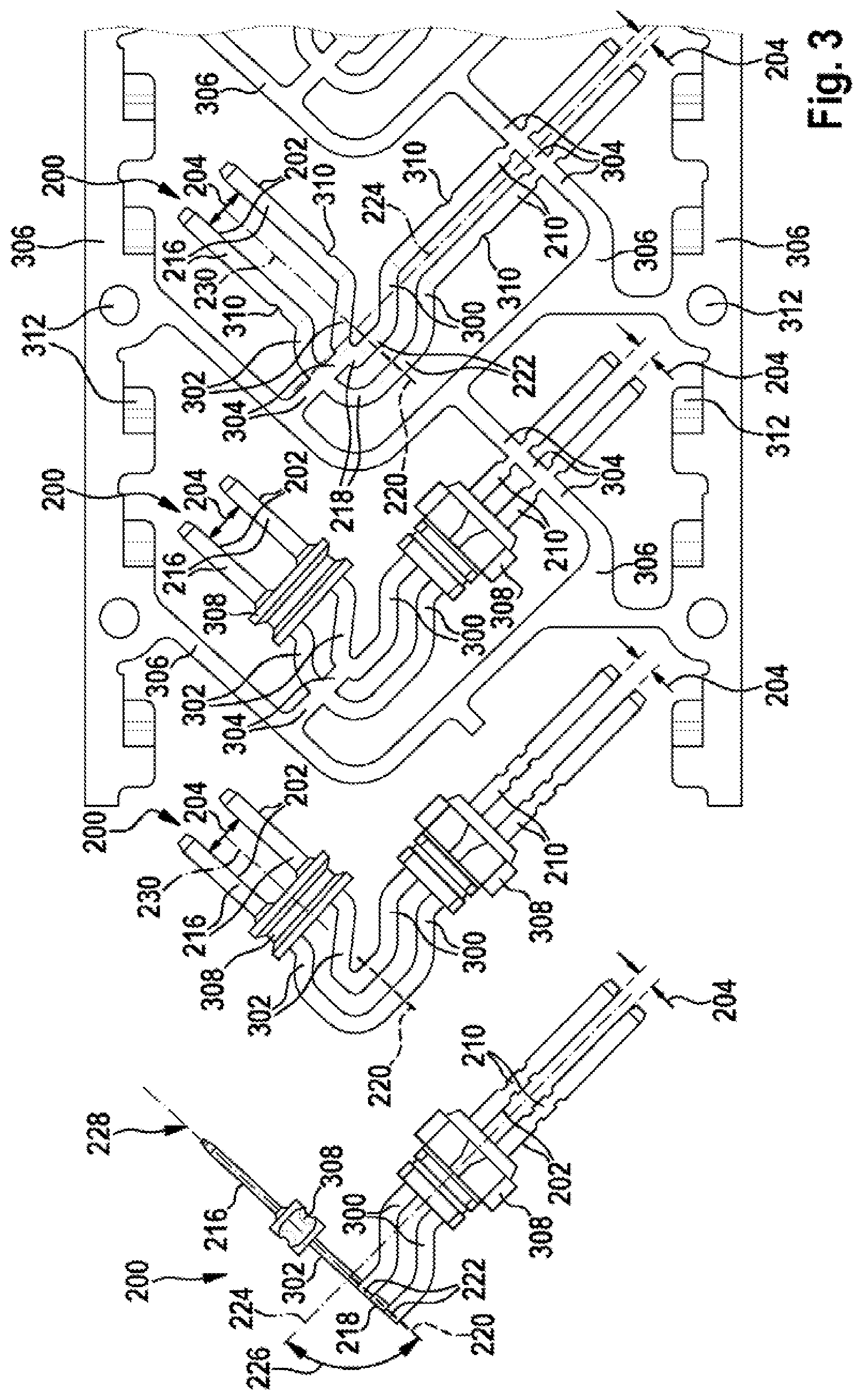 Patent US11784430 Figure 4 – Method for producing an angled plug-in connector, an angled plug-in connector and a sensor