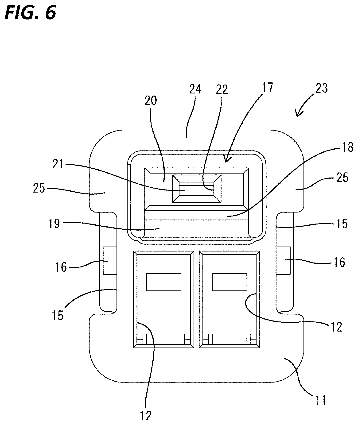 Patent US11784431 Figure 6 – Connector with terminal fitting and lock arm