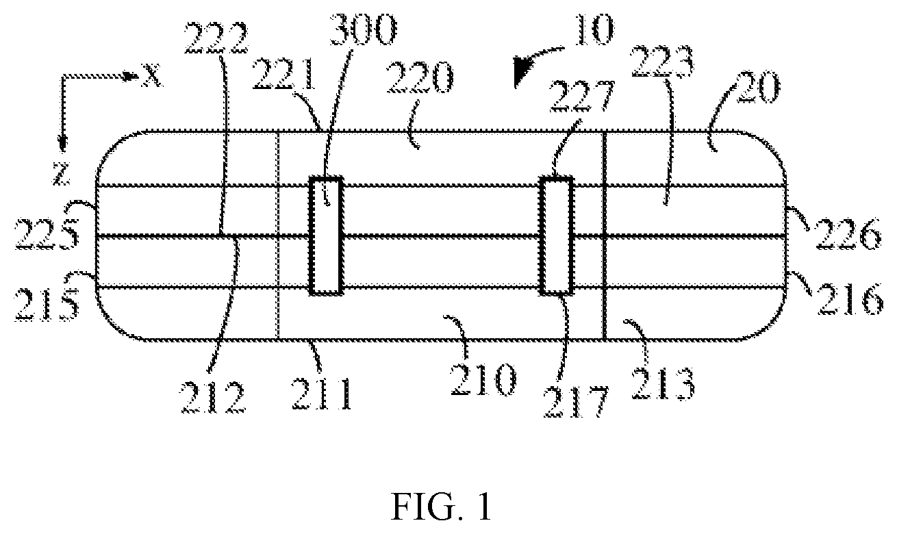 Patent US11784432 Figure 1 – Fixed pin charger having multiple body covers