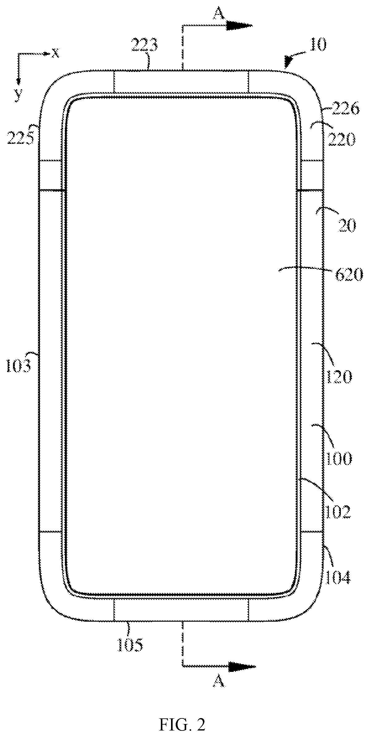 Patent US11784432 Figure 2 – Fixed pin charger having multiple body covers