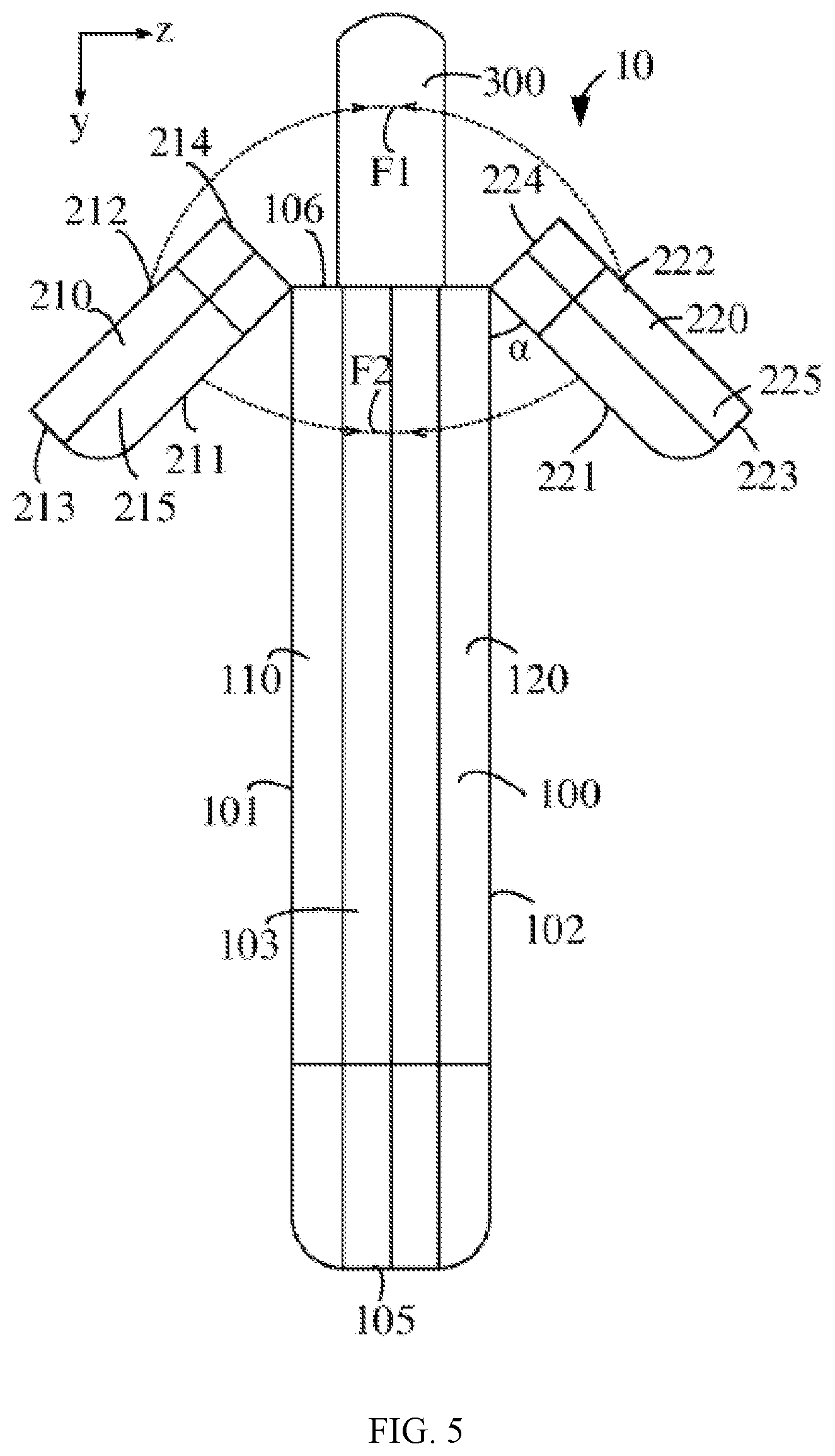 Patent US11784432 Figure 5 – Fixed pin charger having multiple body covers