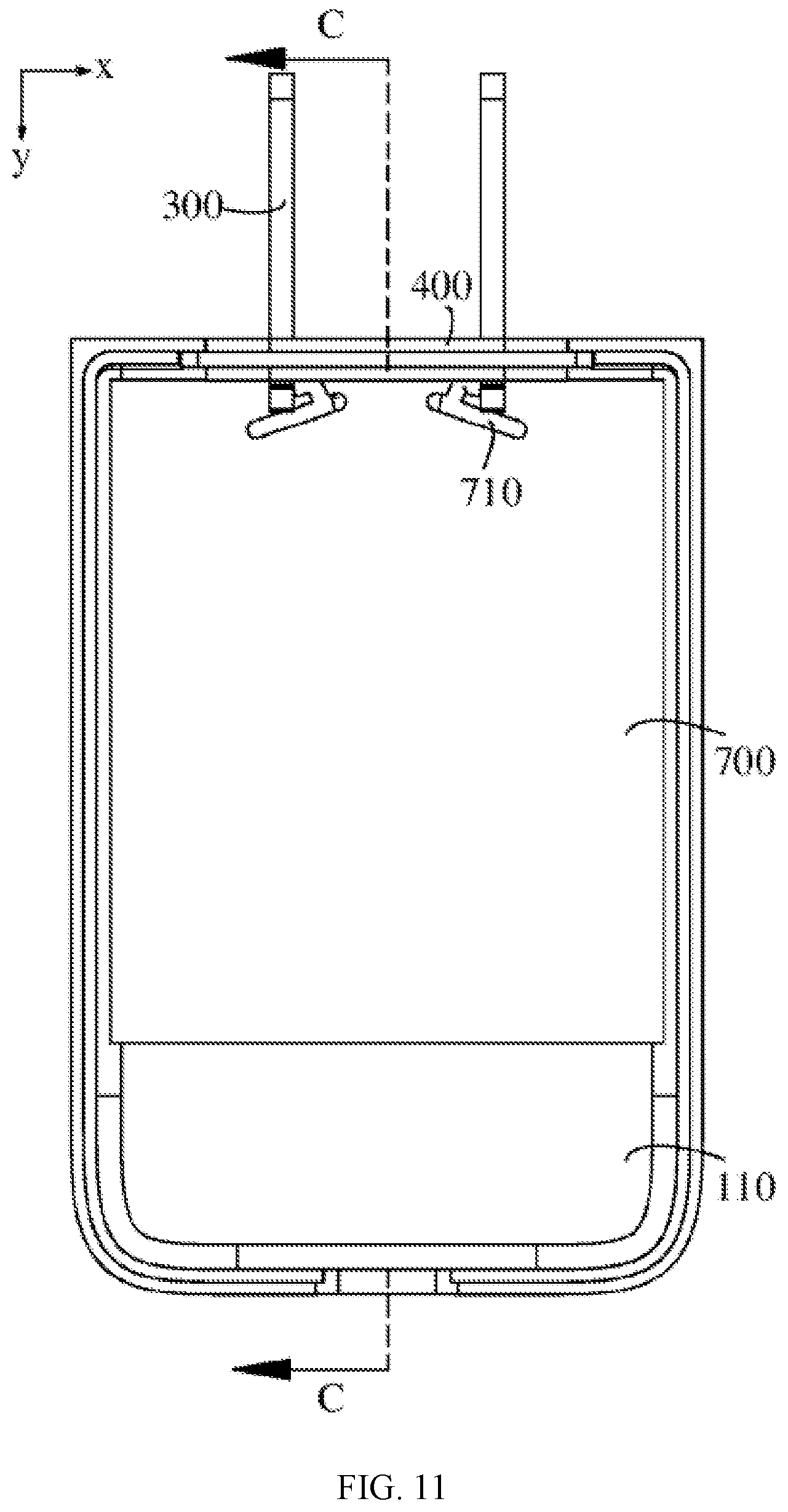 Patent US11784432 Figure 13 – Fixed pin charger having multiple body covers