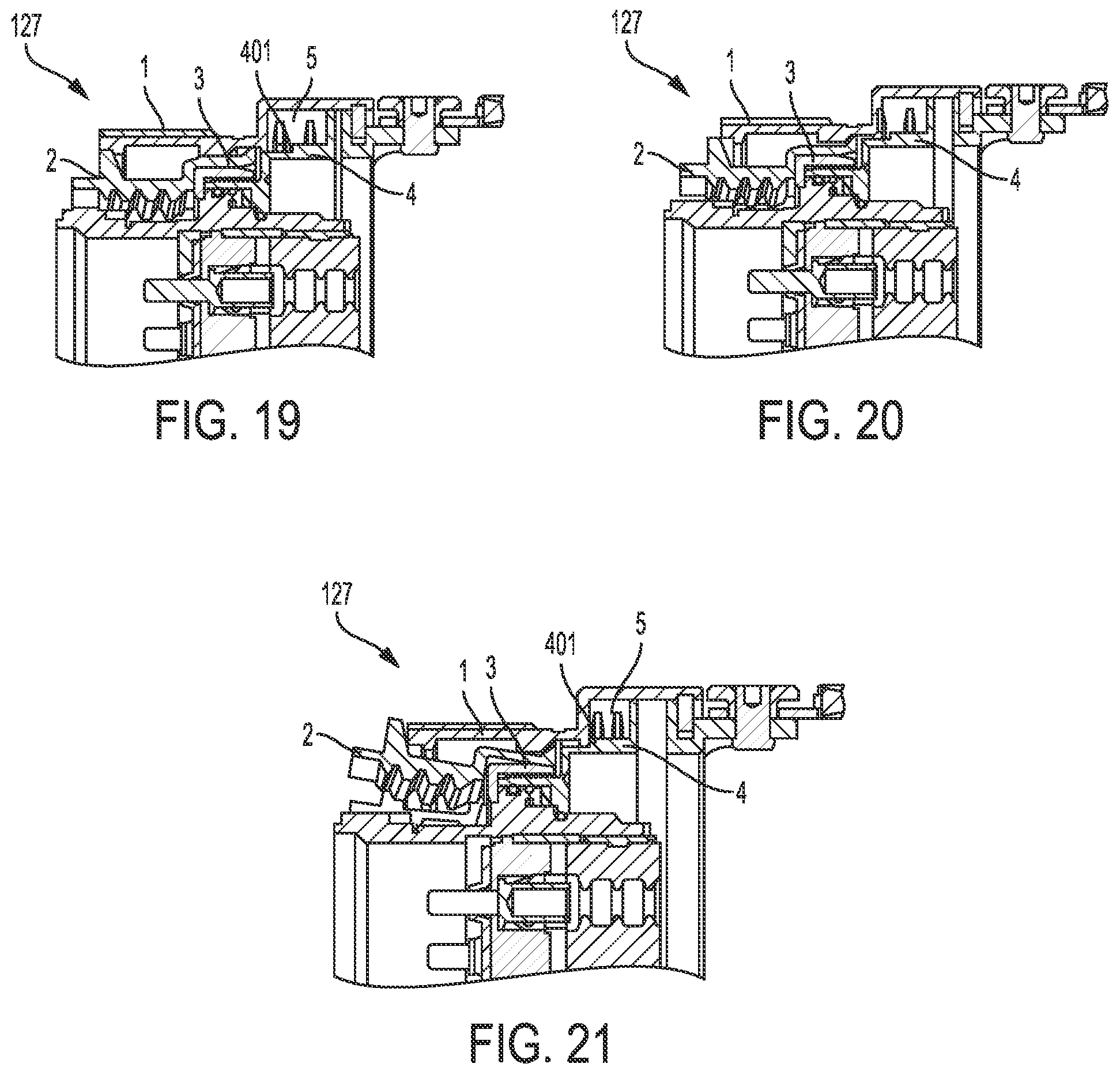 Patent US11784436 Figure 7 – Electrical connector with pull release