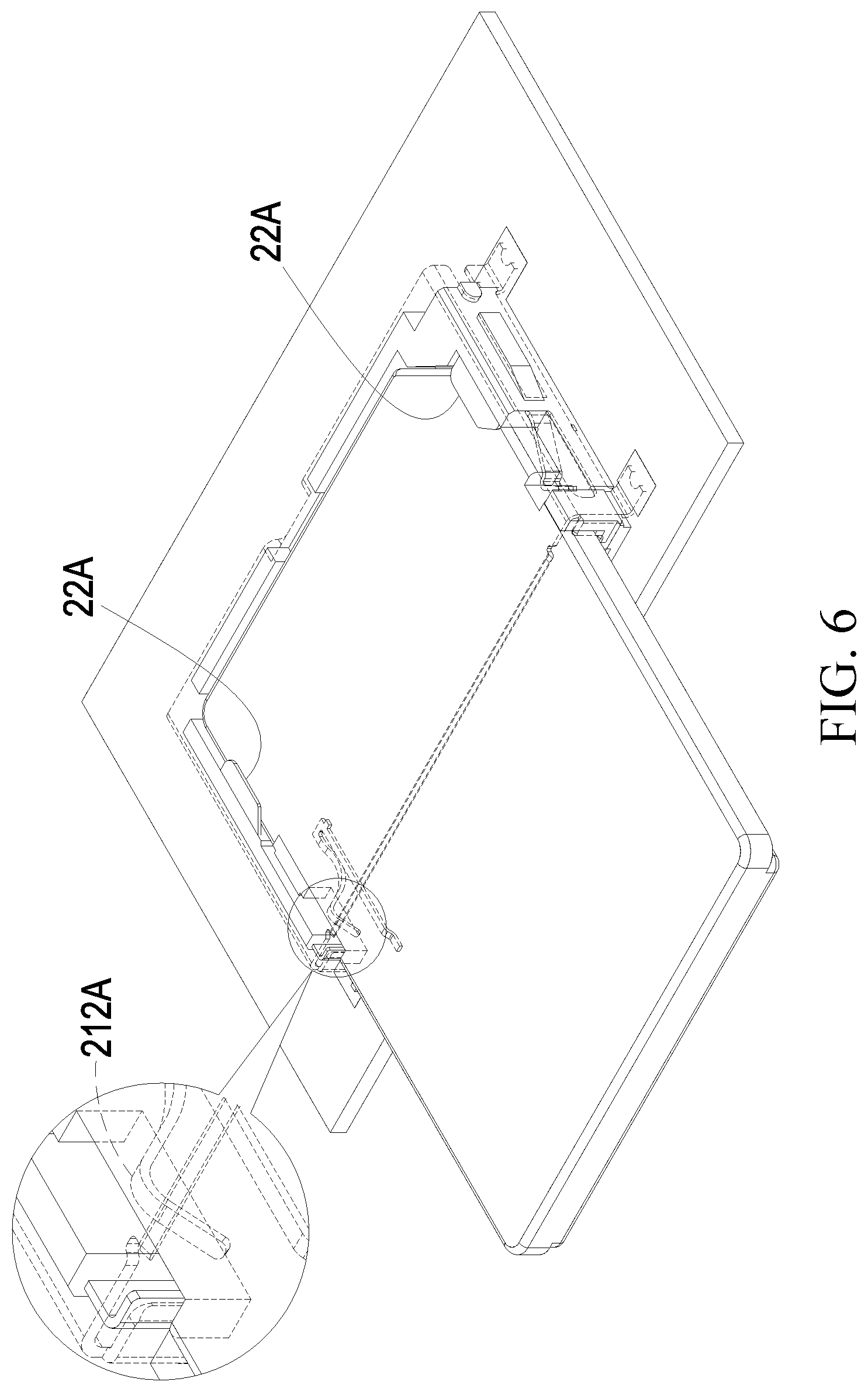 Patent US11784437 Figure 6 – Card connector