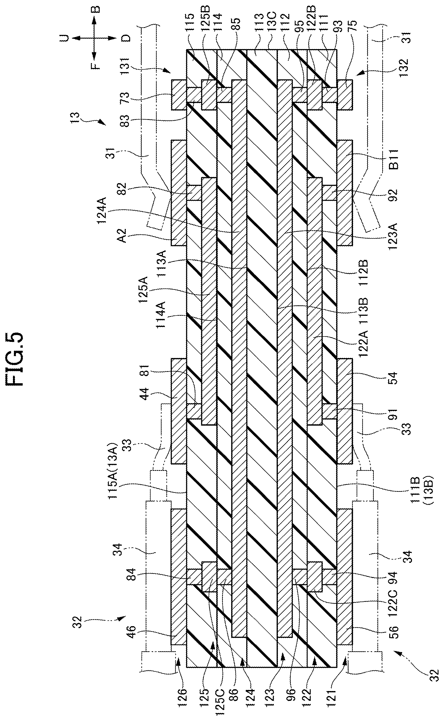 Patent US11784438 Figure 5 – Connector attached multi-conductor cable