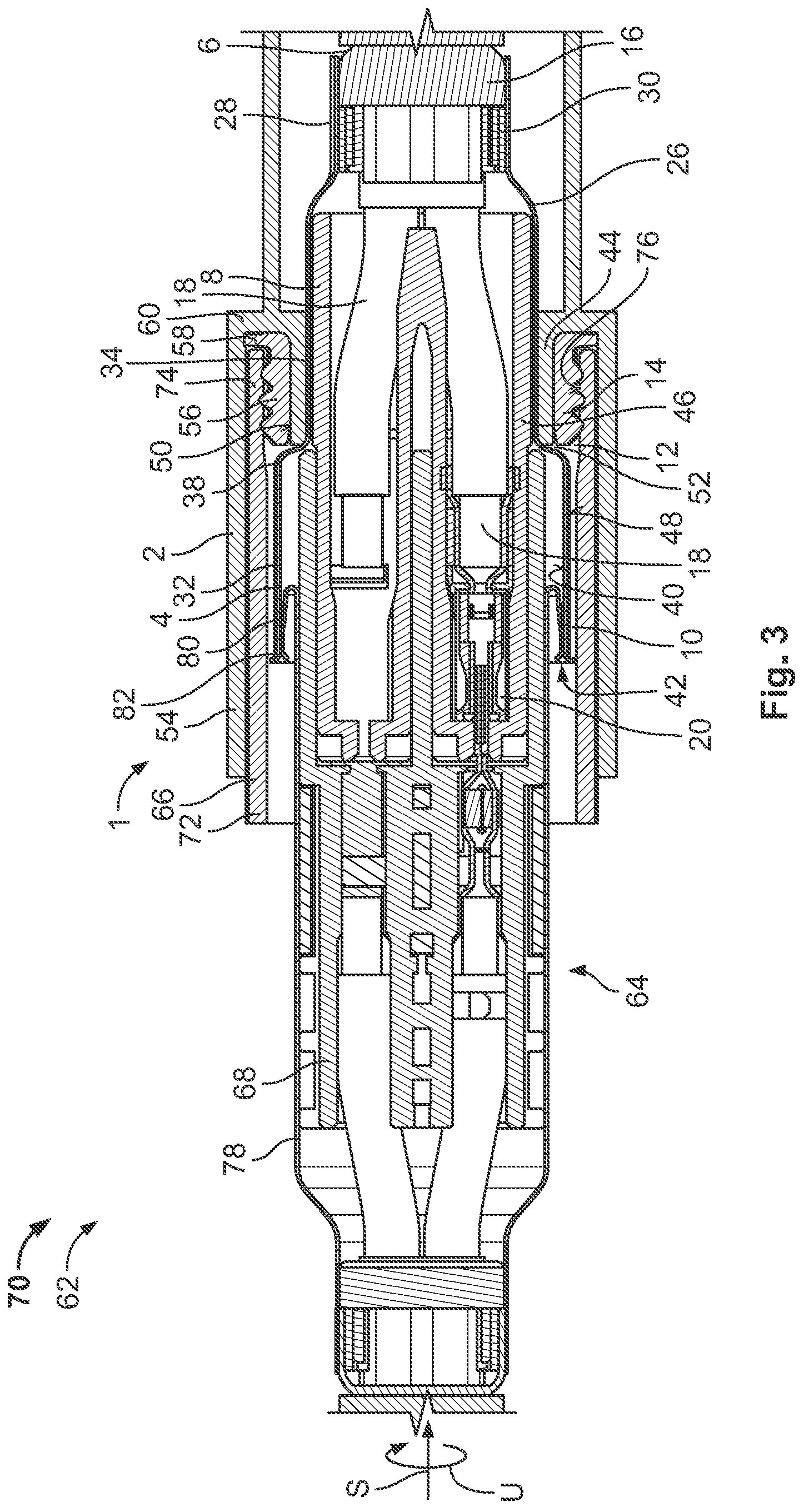Patent US11784439 Figure 3 – Miniaturized connector