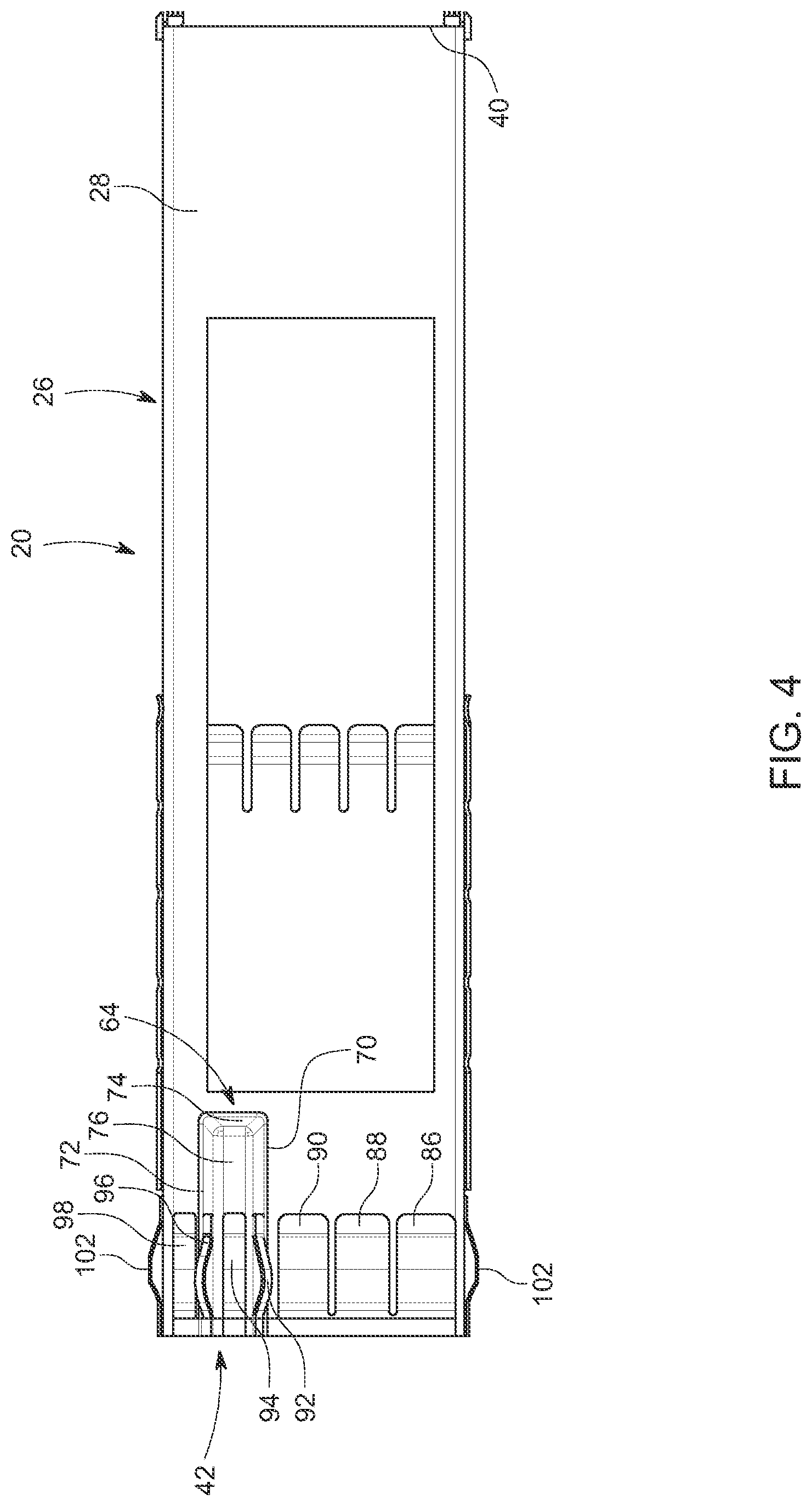 Patent US11784440 Figure 4 – Keyed input/output connector
