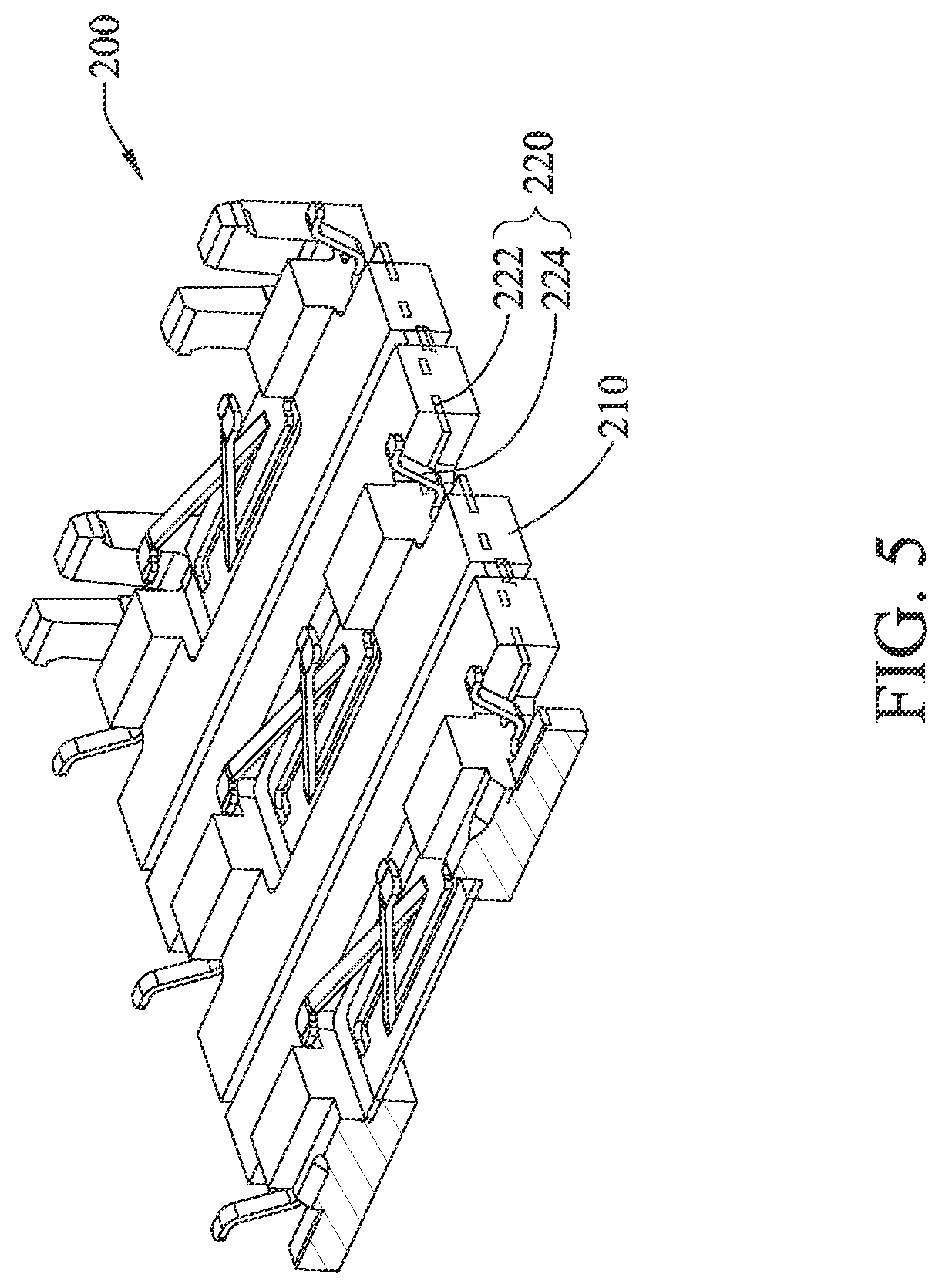 Patent US11784441 Figure 5 – Conductive assembly, terminal assembly structure of connector and connector structure