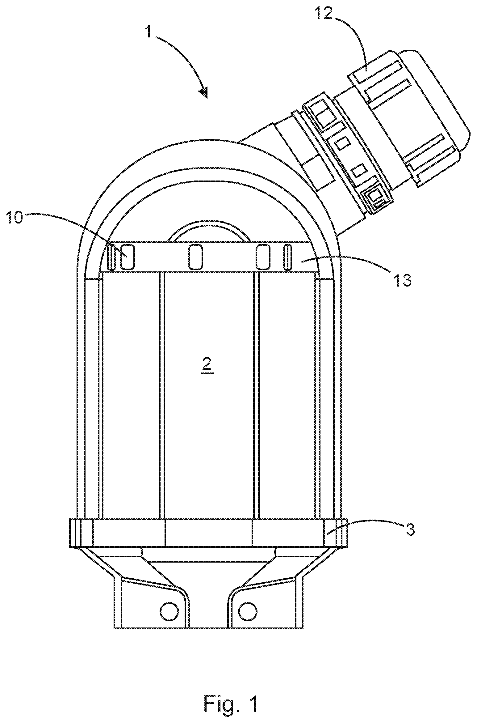 Patent US11784442 — Electrical connector having fuse holder — Figure 1