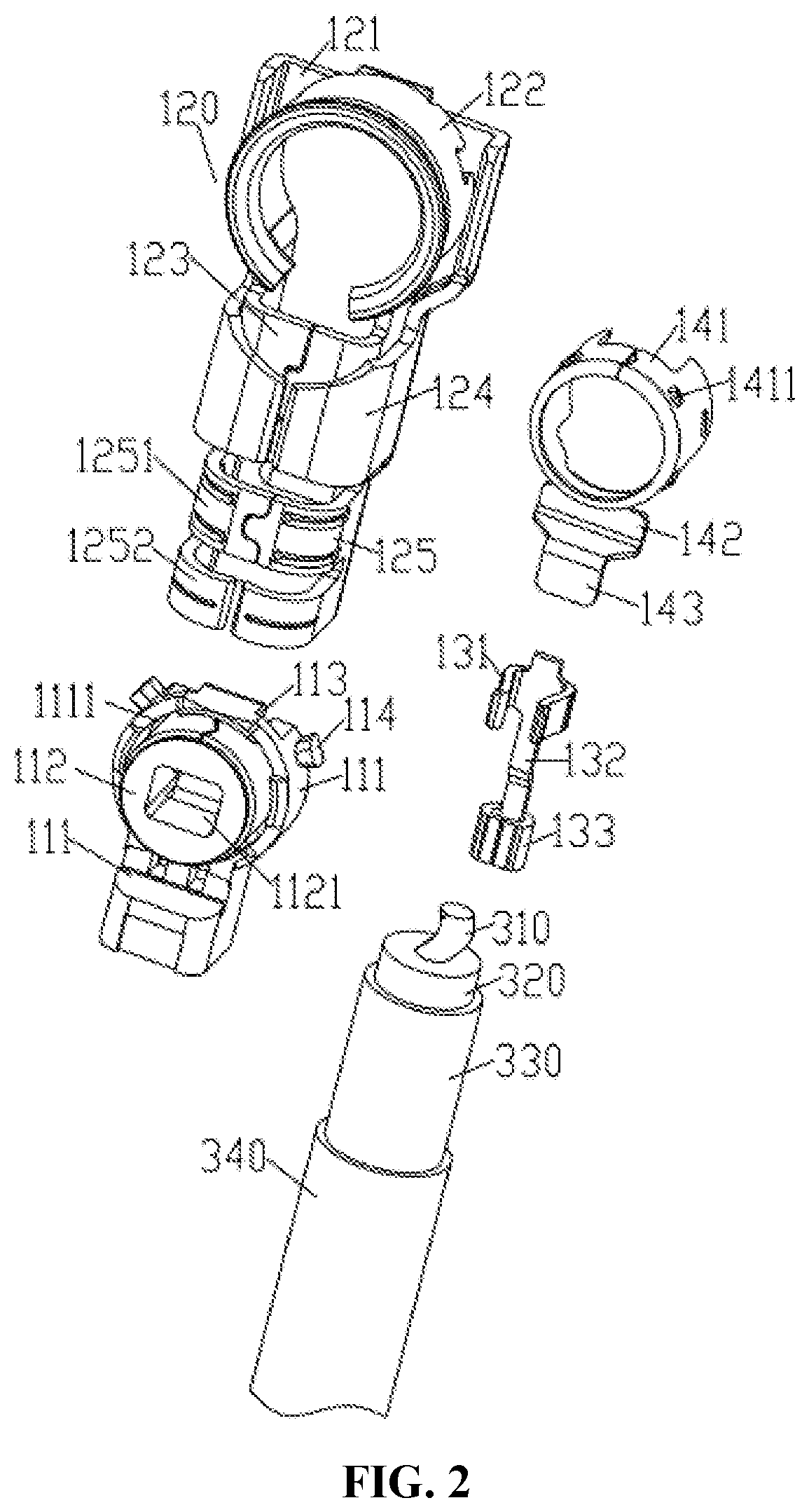 Patent US11784444 Figure 2 – Fully-shielded high-frequency connector and connector assembly